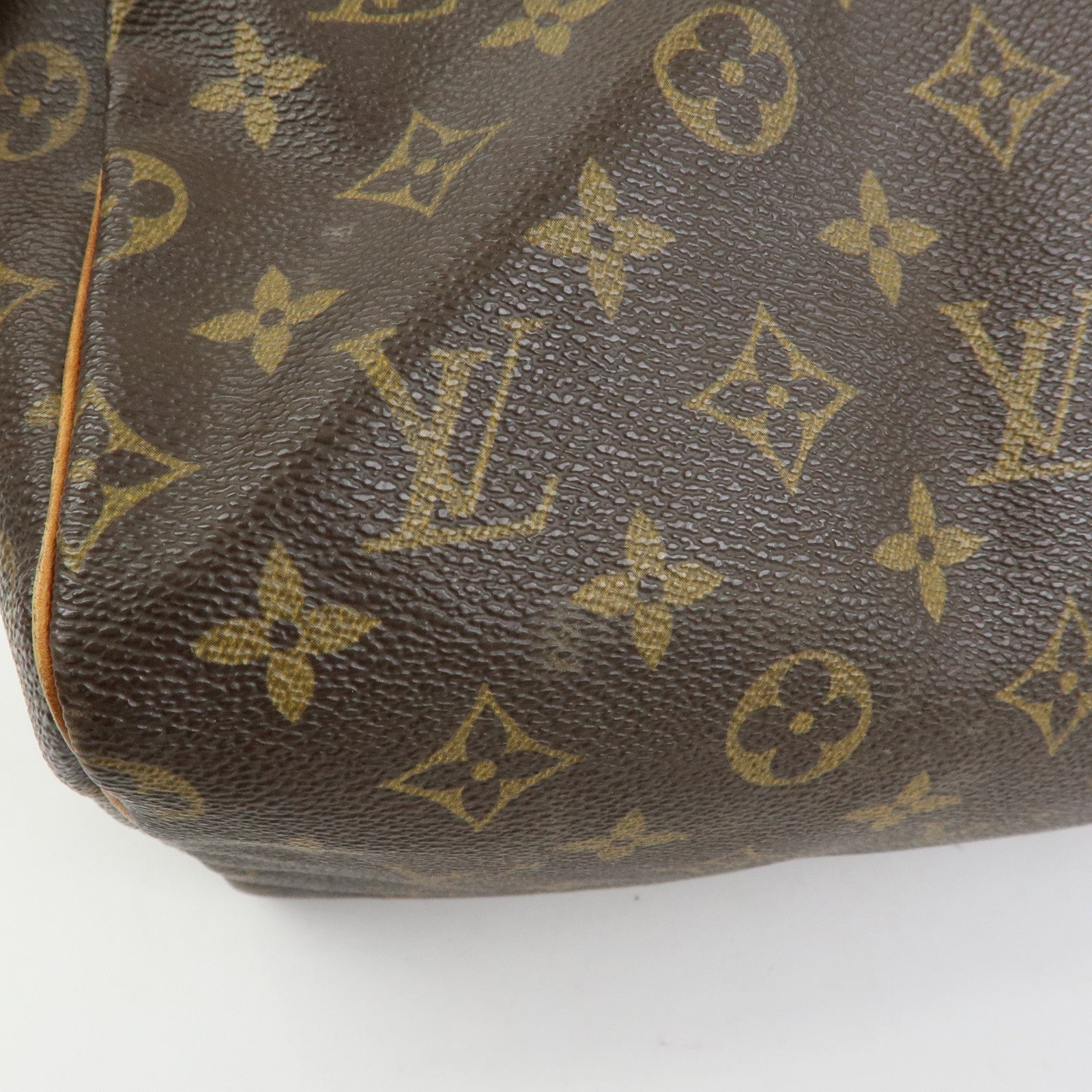Louis Vuitton Monogram Speedy 40 Hand Bag Boston Bag Brown M41522
