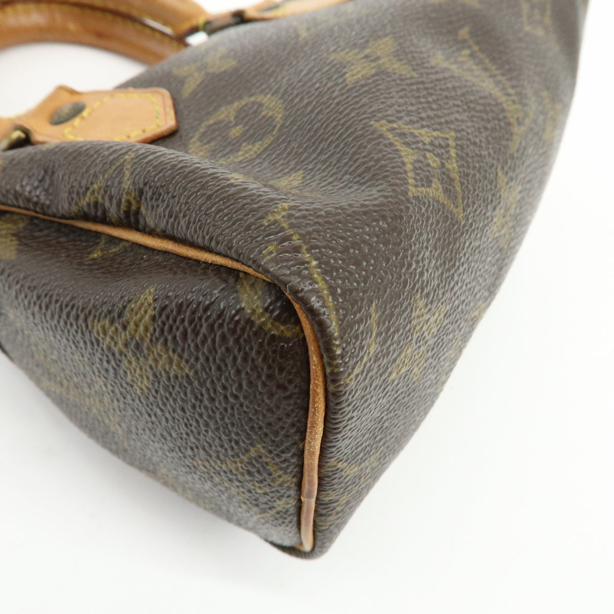 Louis Vuitton Monogram Mini Speedy Hand Bag Brown M41534 J75011 Lot