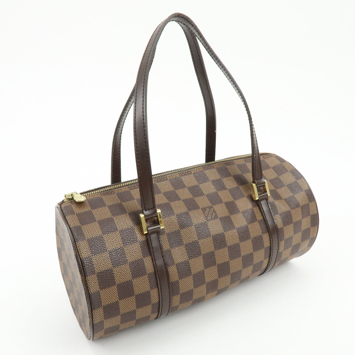 Louis Vuitton Damier Ebene Papillon 30 Hand Bag Brown N51303