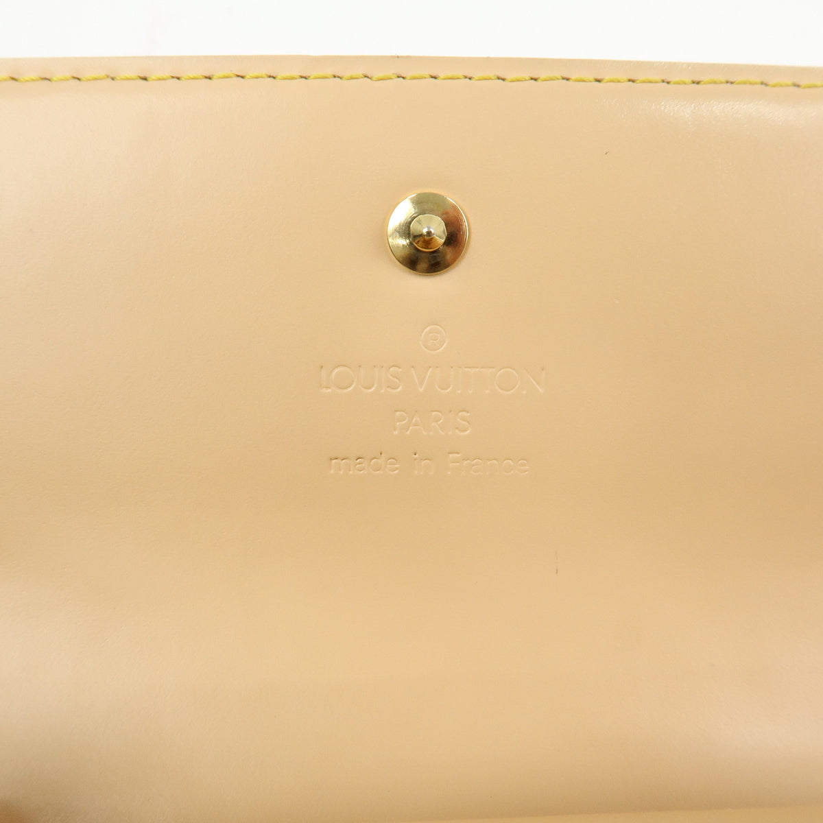 Louis Vuitton Monogram Porte Trezor International Wallet Blanc M92659