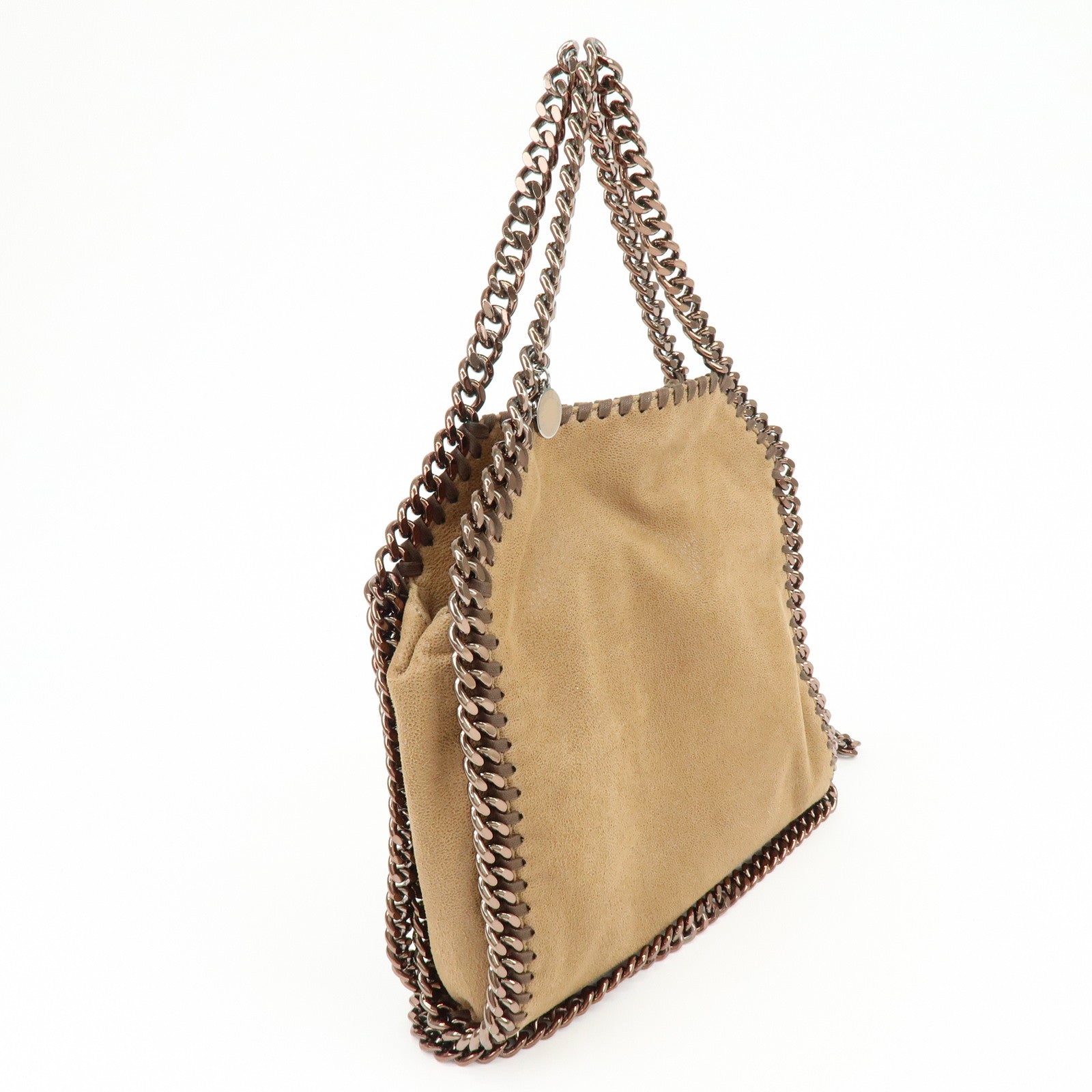 STELLA MCCARTNEY Falabella Faux Leather 2Way Bag Brown 371223