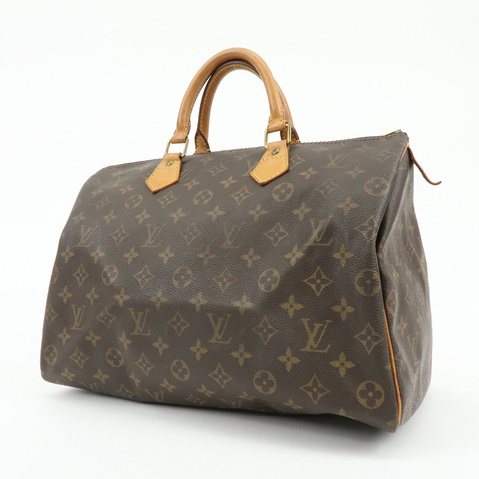 Louis Vuitton Monogram Speedy 30 Boston Bag Hand Bag Brown M41526