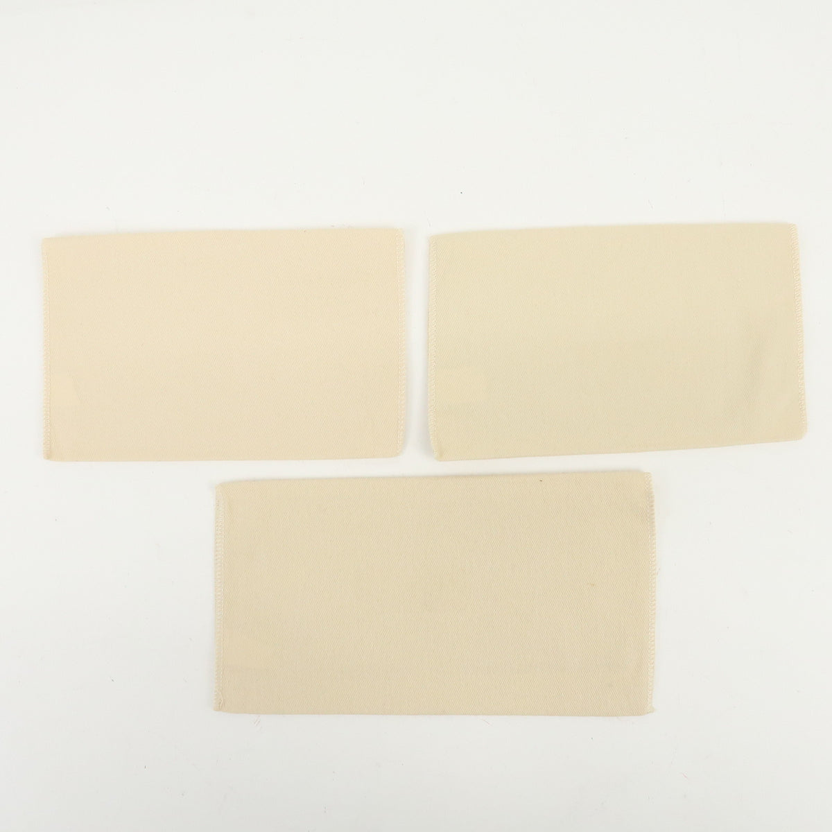 Louis Vuitton Lot of 25 Dust Bag Storage Bag Flap Style Beige