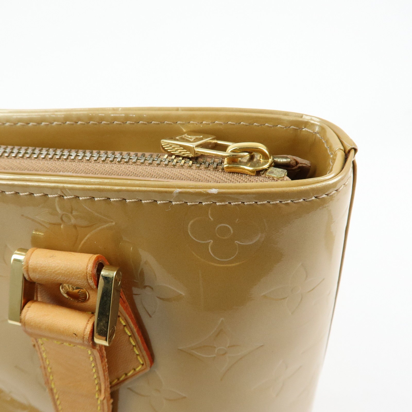 Louis Vuitton Monogram Vernis Houston Noisette Tote Bag M91340