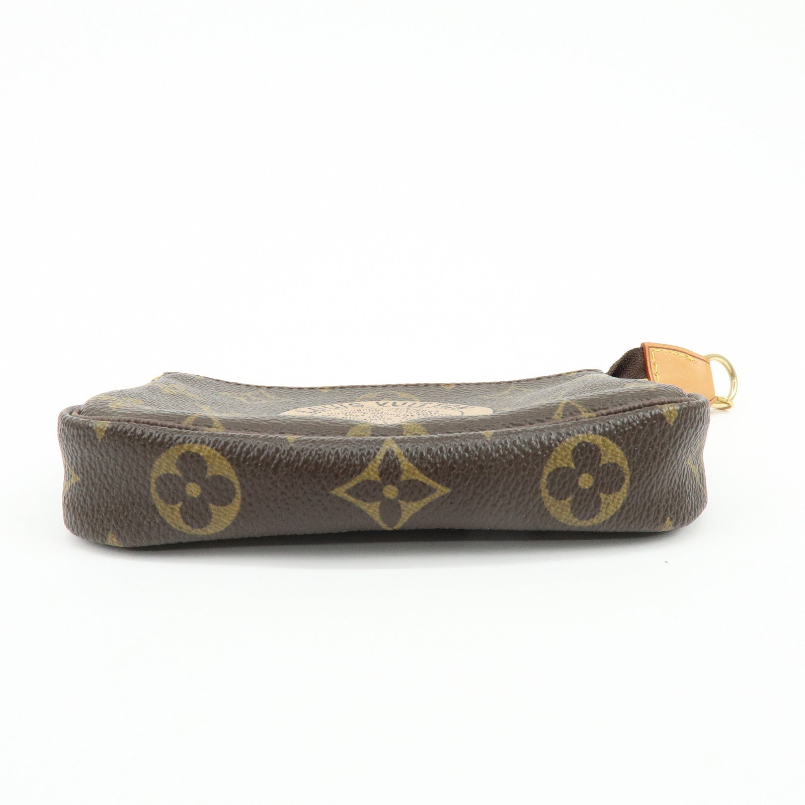 Louis Vuitton Monogram T&B Mini Pochette Accessoires Hand Bag M60153