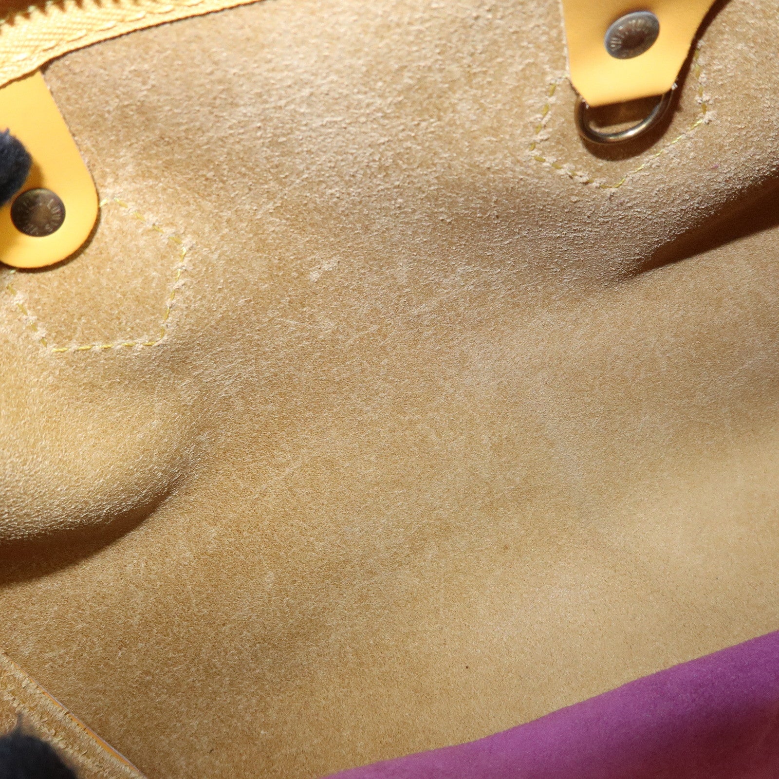 Louis Vuitton Epi Speedy 25 Boston Bag Hand Bag Yellow M43019