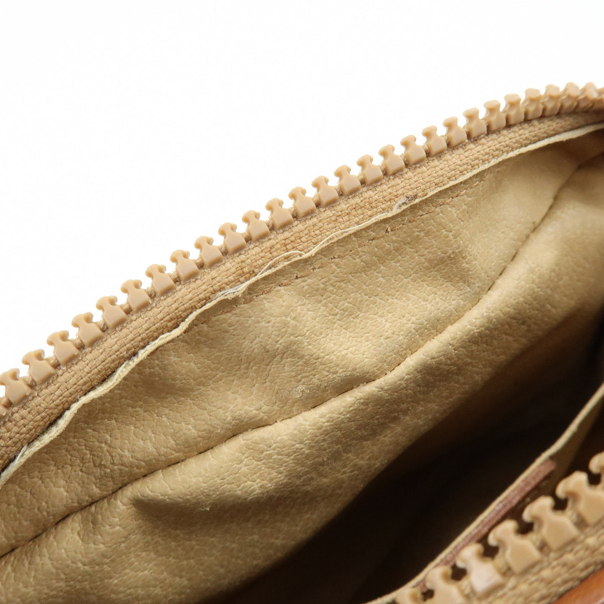 CELINE Macadam PVC Leather Shoulder Bag Crossbody Bag Brown