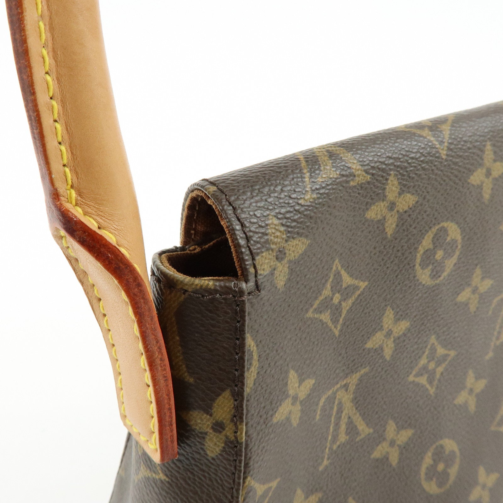 Louis Vuitton Monogram Mini Looping Shoulder Bag Brown M51147