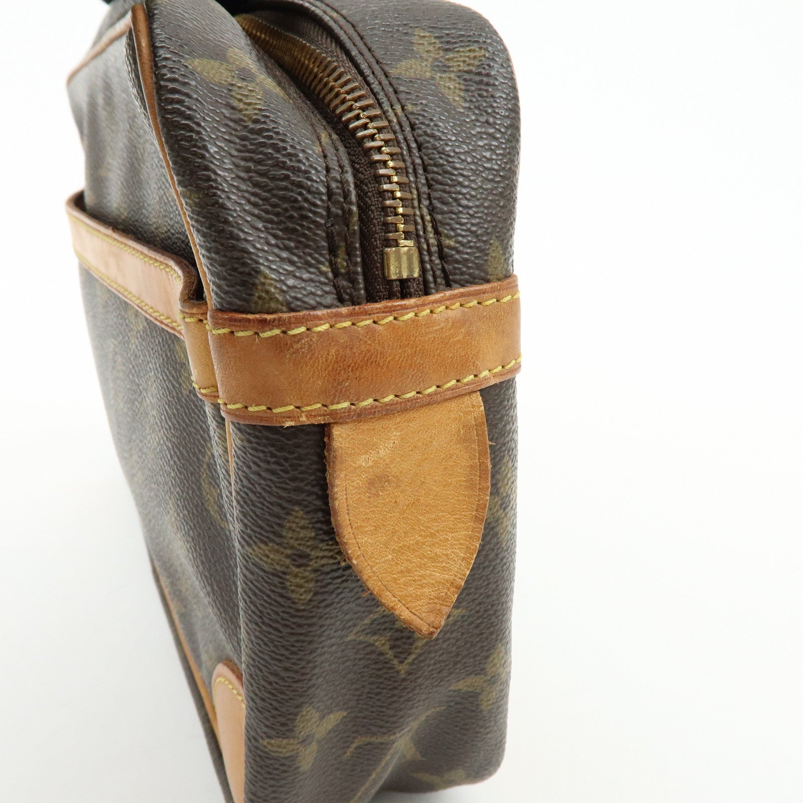 Louis Vuitton Monogram Compiegne 28 Pouch Clutch Bag Brown M51845