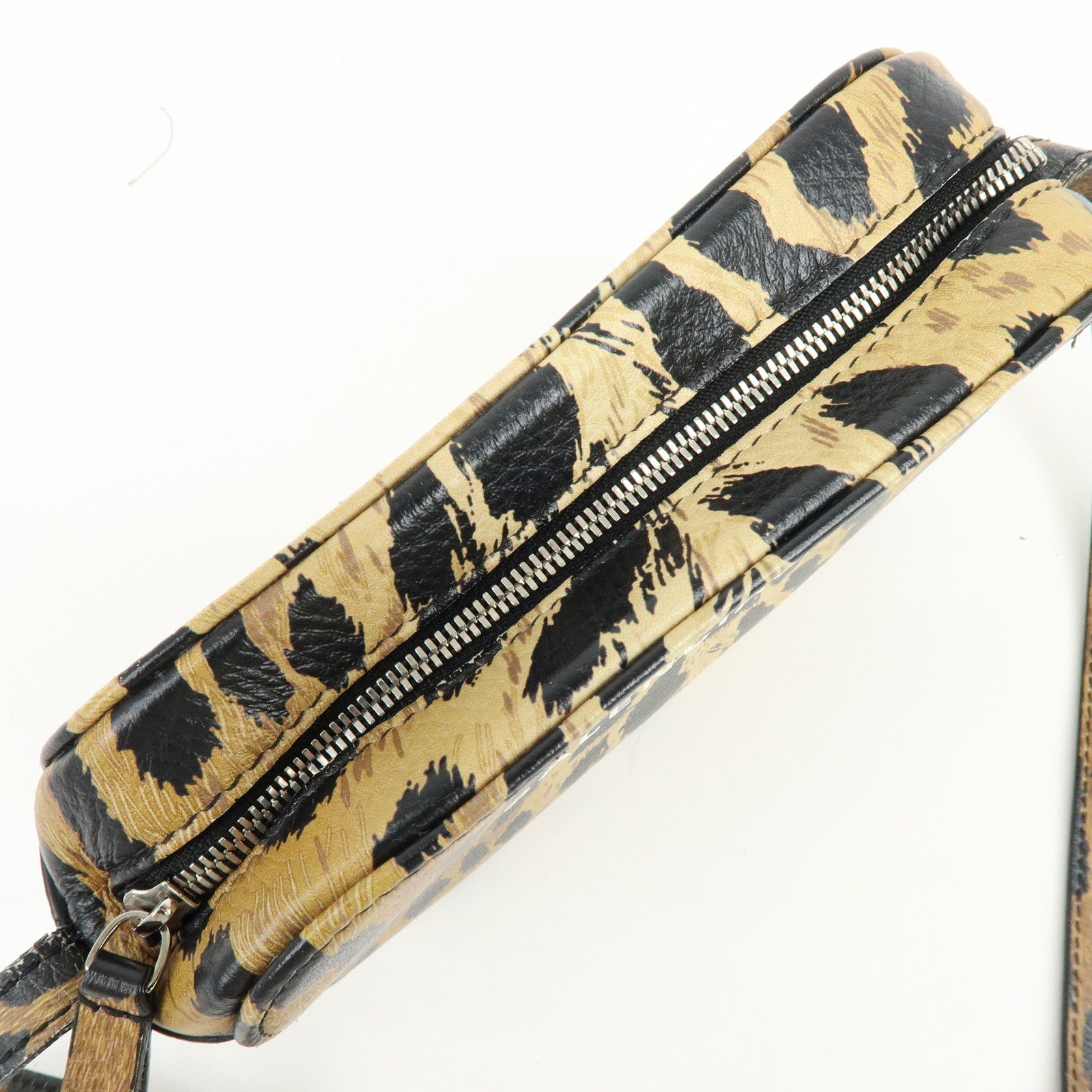 BALENCIAGA Everyday Camera Bag Shoulder Bag Leopard Pattern 552372