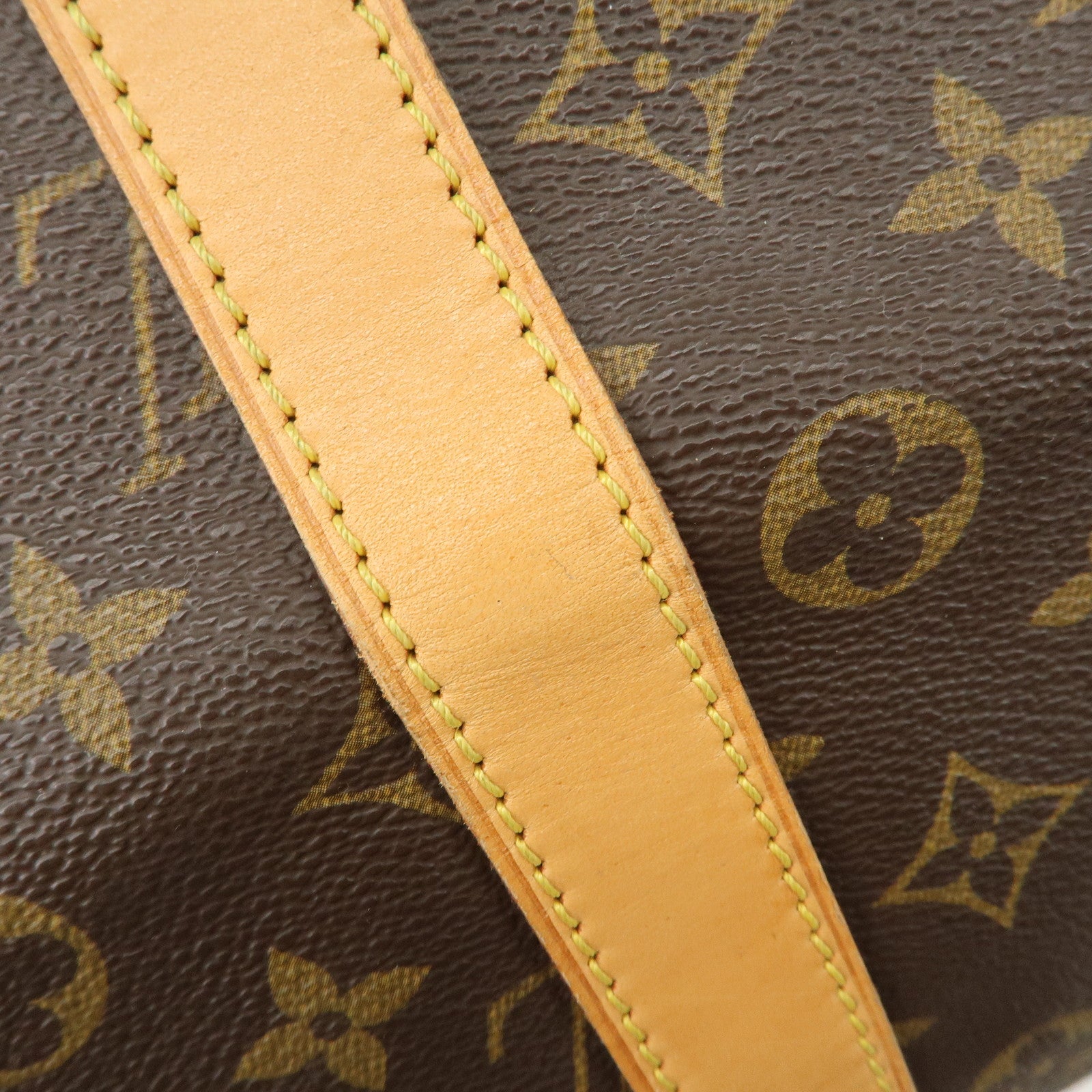 Louis Vuitton Monogram Keep All Bandouliere 55 Bag Brown M41414 Used