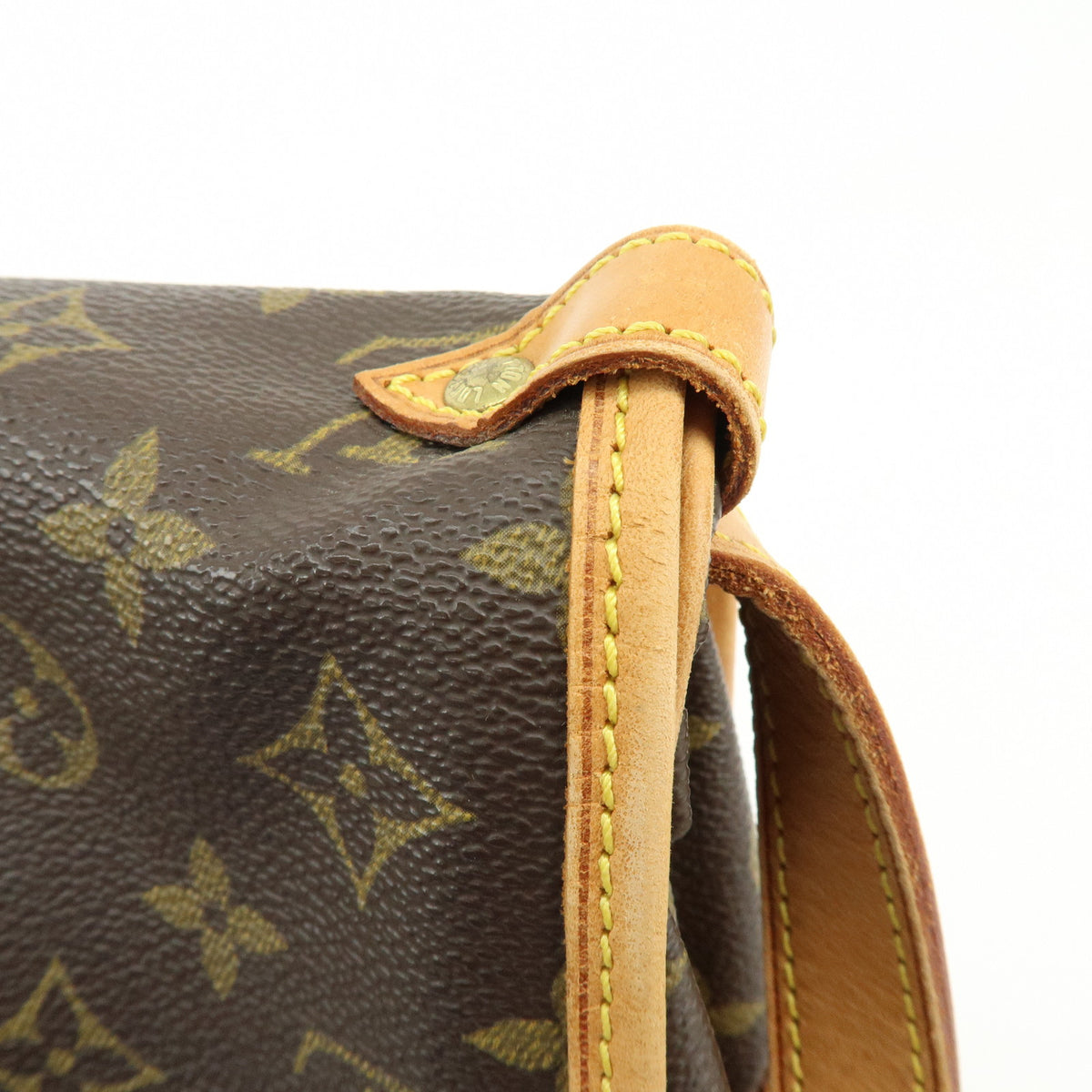 Louis Vuitton Monogram Saumur 30 Canvas Shoulder Bag Brown M42256