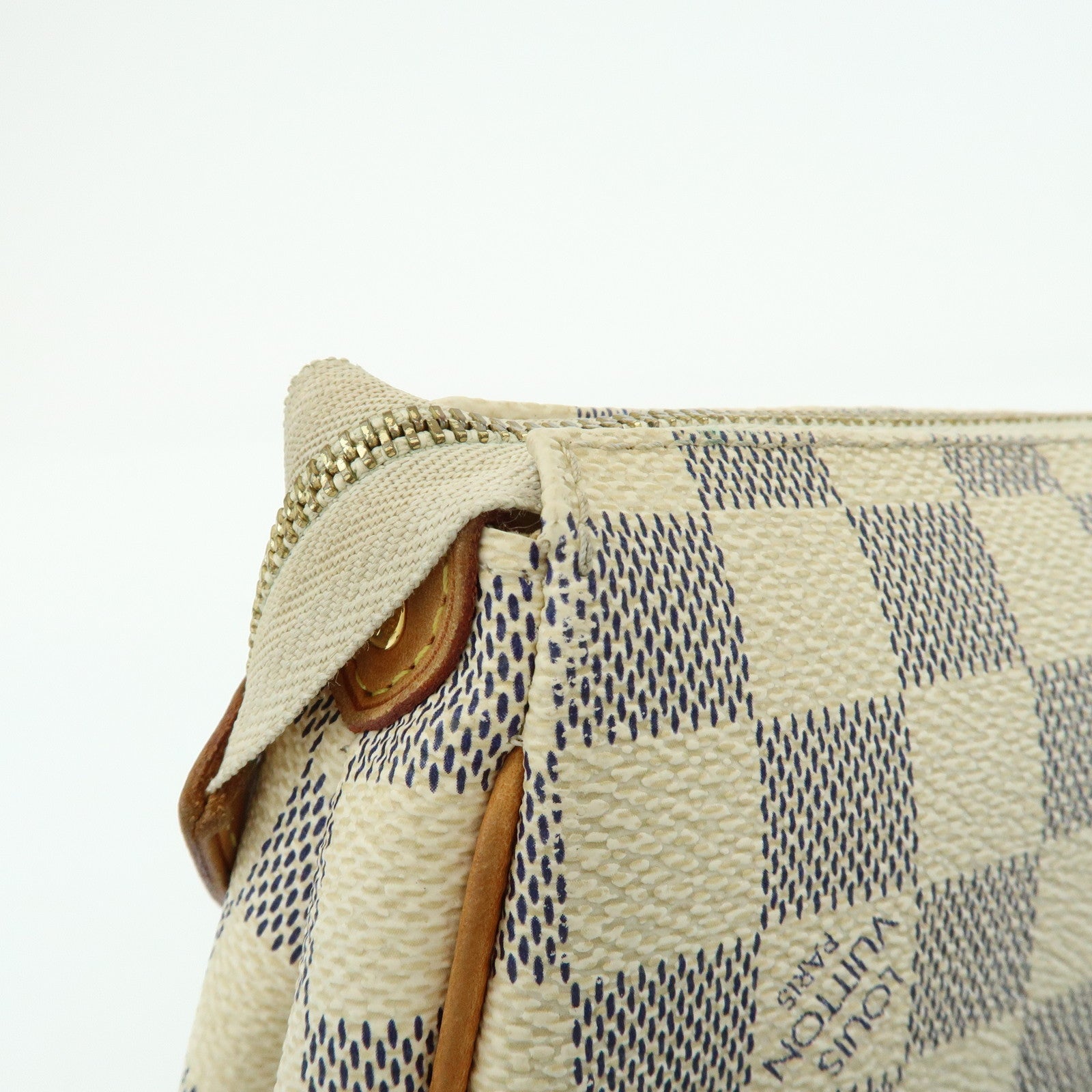Louis Vuitton Damier Azur Eva 2Way Bag Hand Bag Shoulder Bag N55214