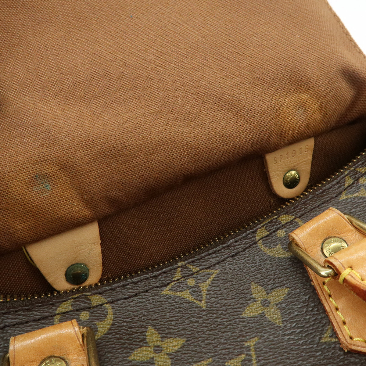 Louis Vuitton Monogram Speedy 25 Boston Bag Hand Bag Brown M41528