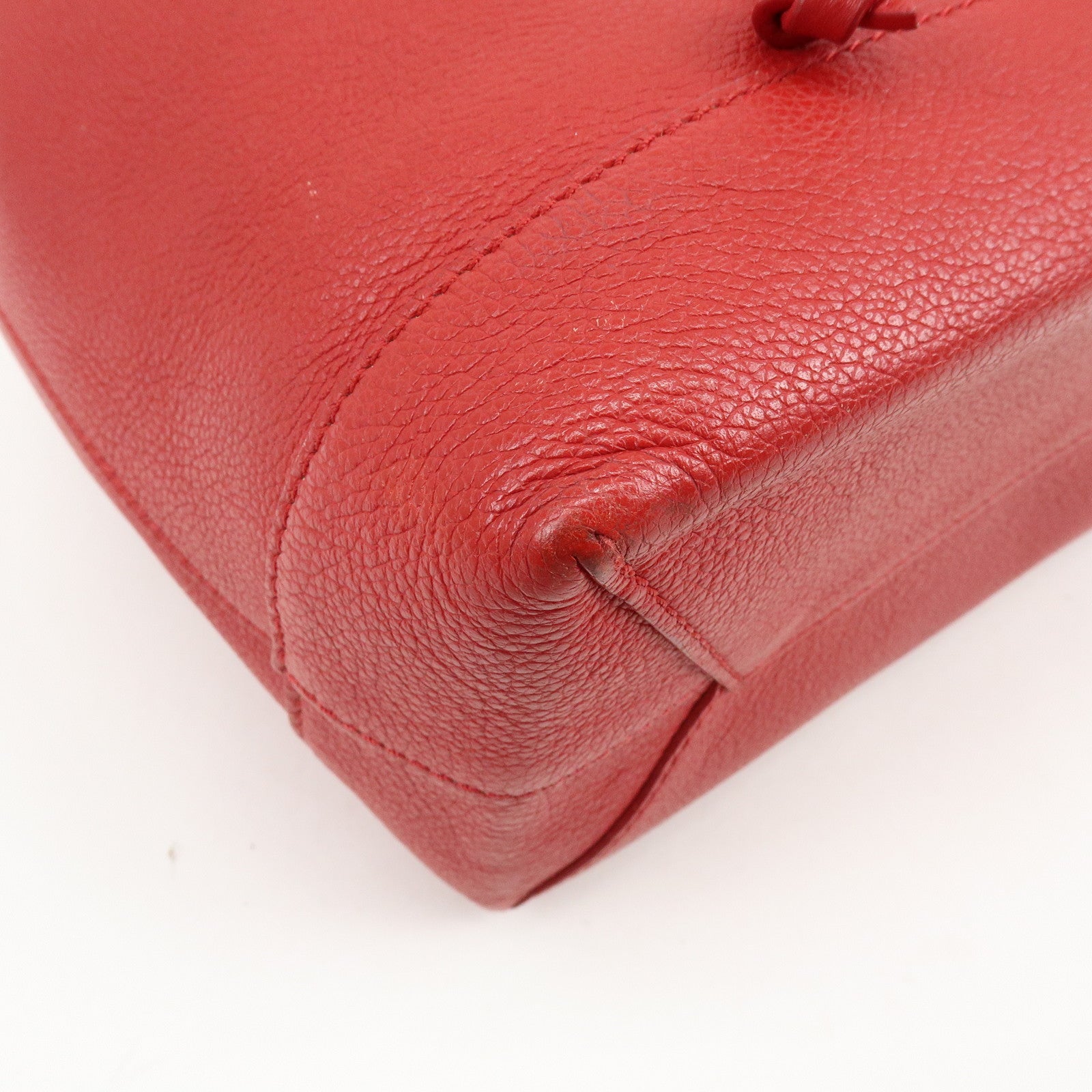 Louis Vuitton Lockme Taurillon Leather Backpack Rucksack Ruby M41818