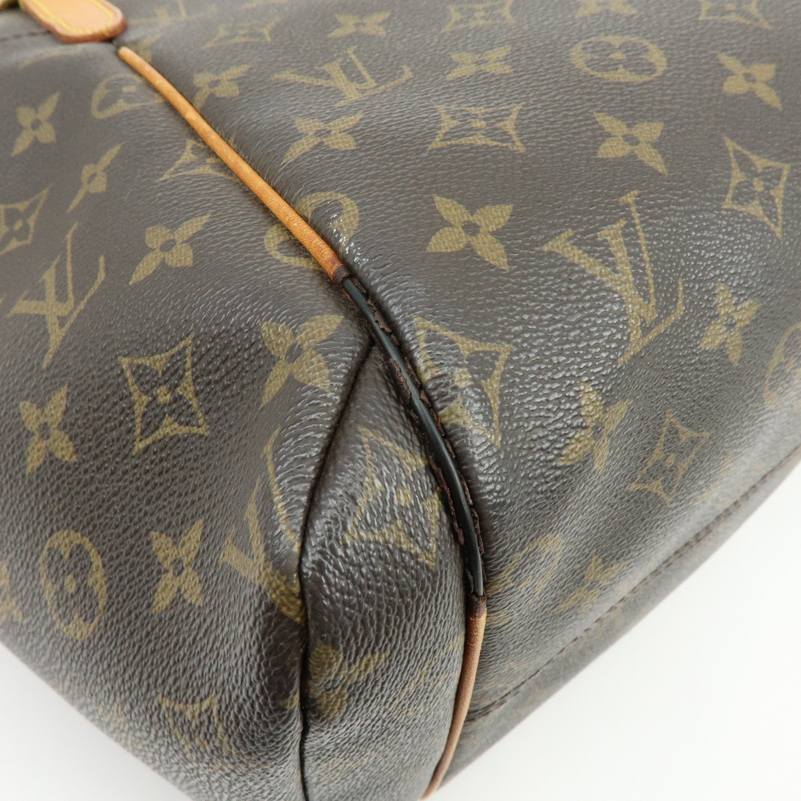 Louis Vuitton Monogram Totally MM Tote Shoulder Bag Brown M56689