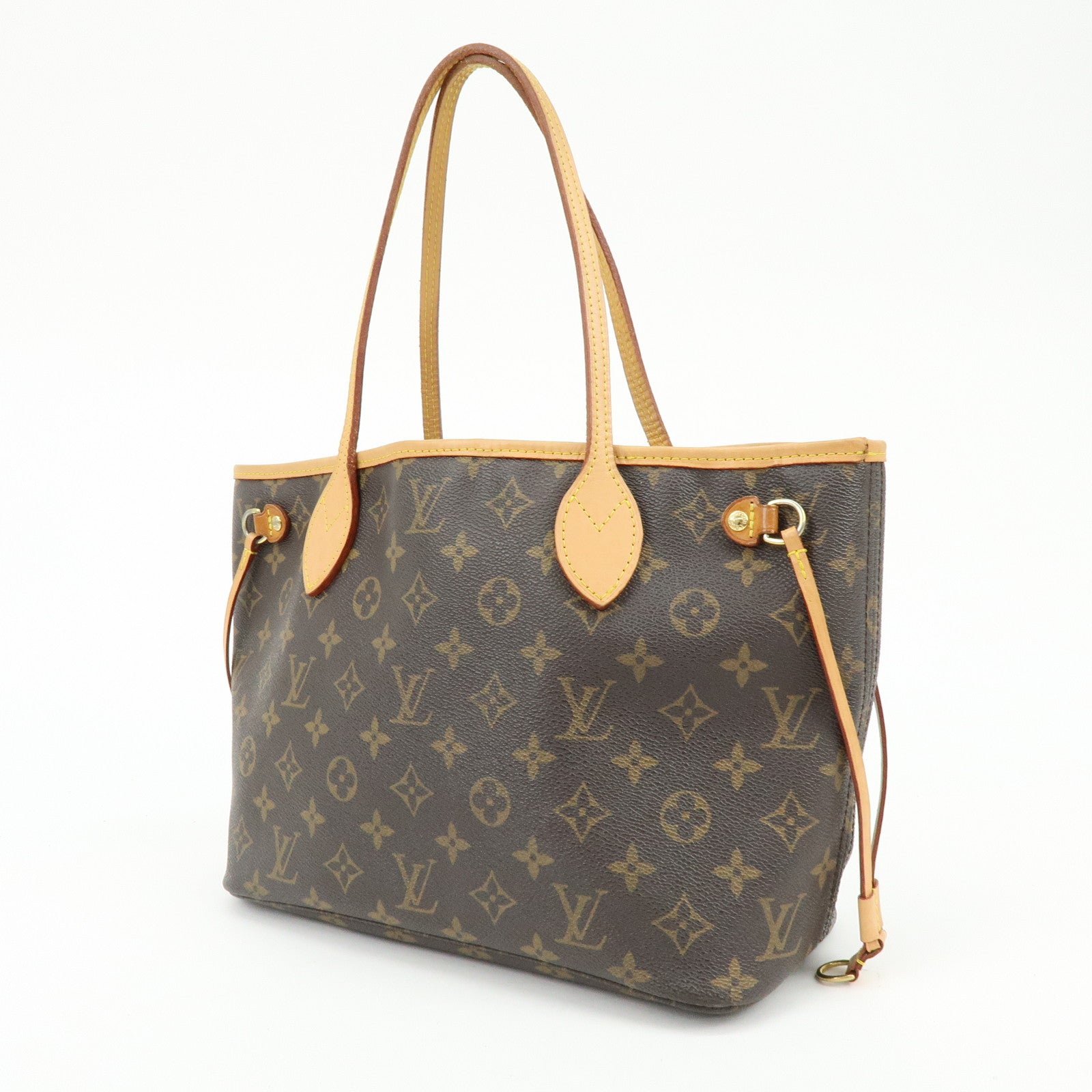 Louis Vuitton Monogram Neverfull PM Tote Bag Hand Bag M40155