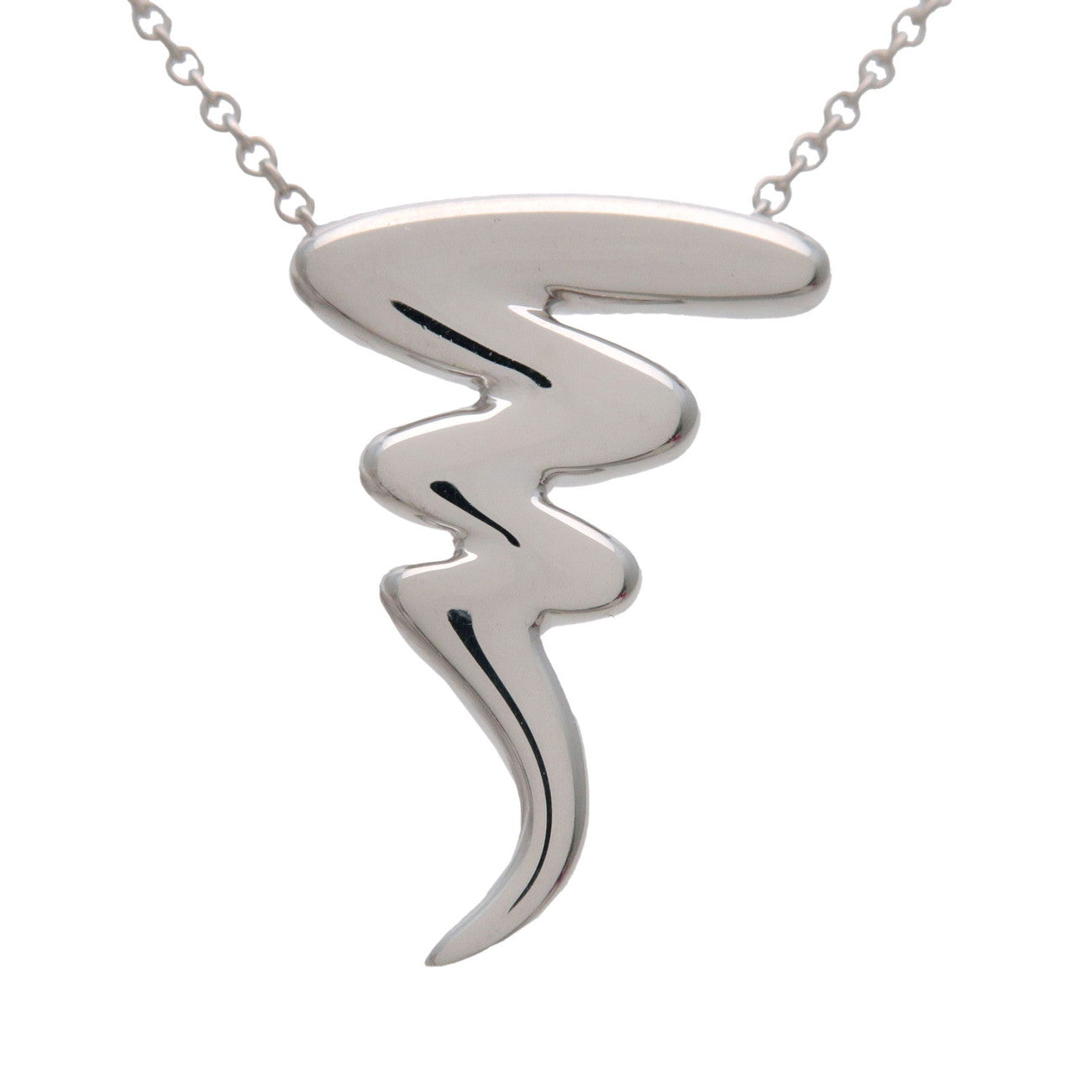 Tiffany & Co Paloma Picasso Scribble Necklace SV925 Silver