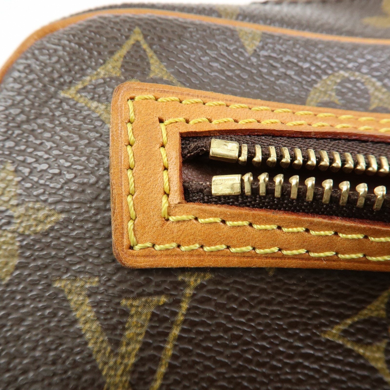 Louis Vuitton Monogram Pochette Cite Shoulder Bag Brown M51183