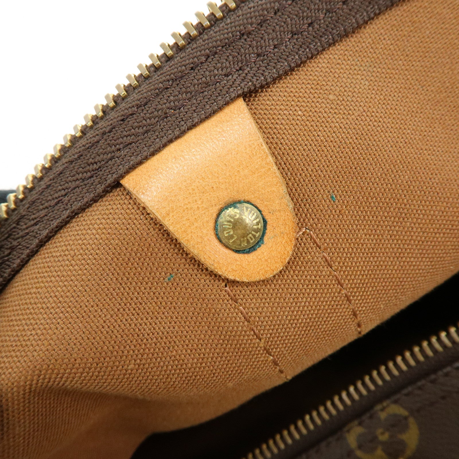 Louis Vuitton Monogram Keep All 50 Boston Bag Hand Bag Brown M41426