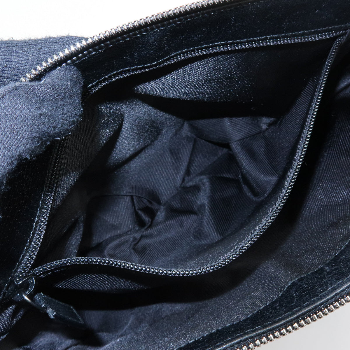 GUCCI GG Canvas Leather Shoulder Bag Crossbody Bag Black 114273
