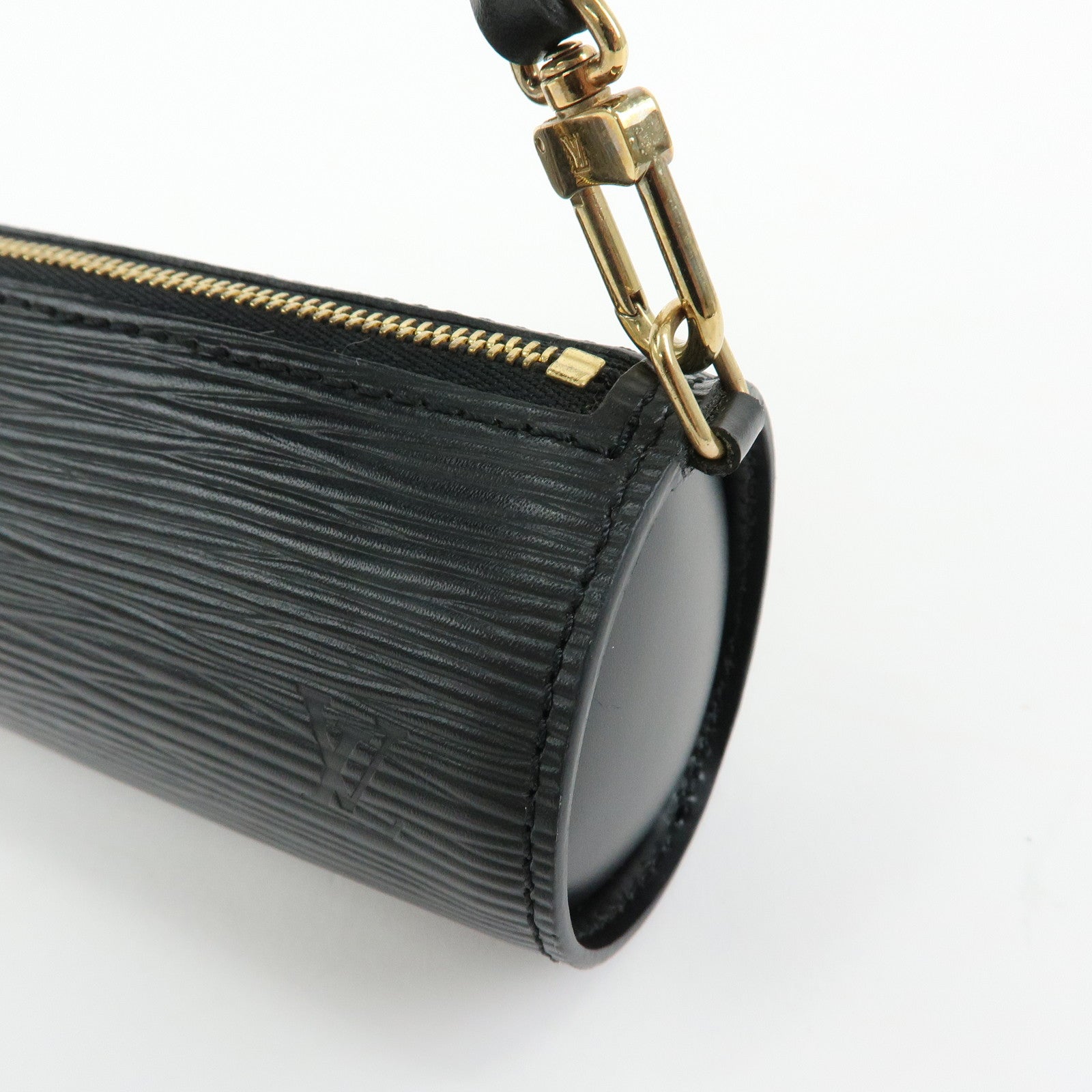 Louis Vuitton Epi Leather Mini Pouch for Papillon Bag Noir Black