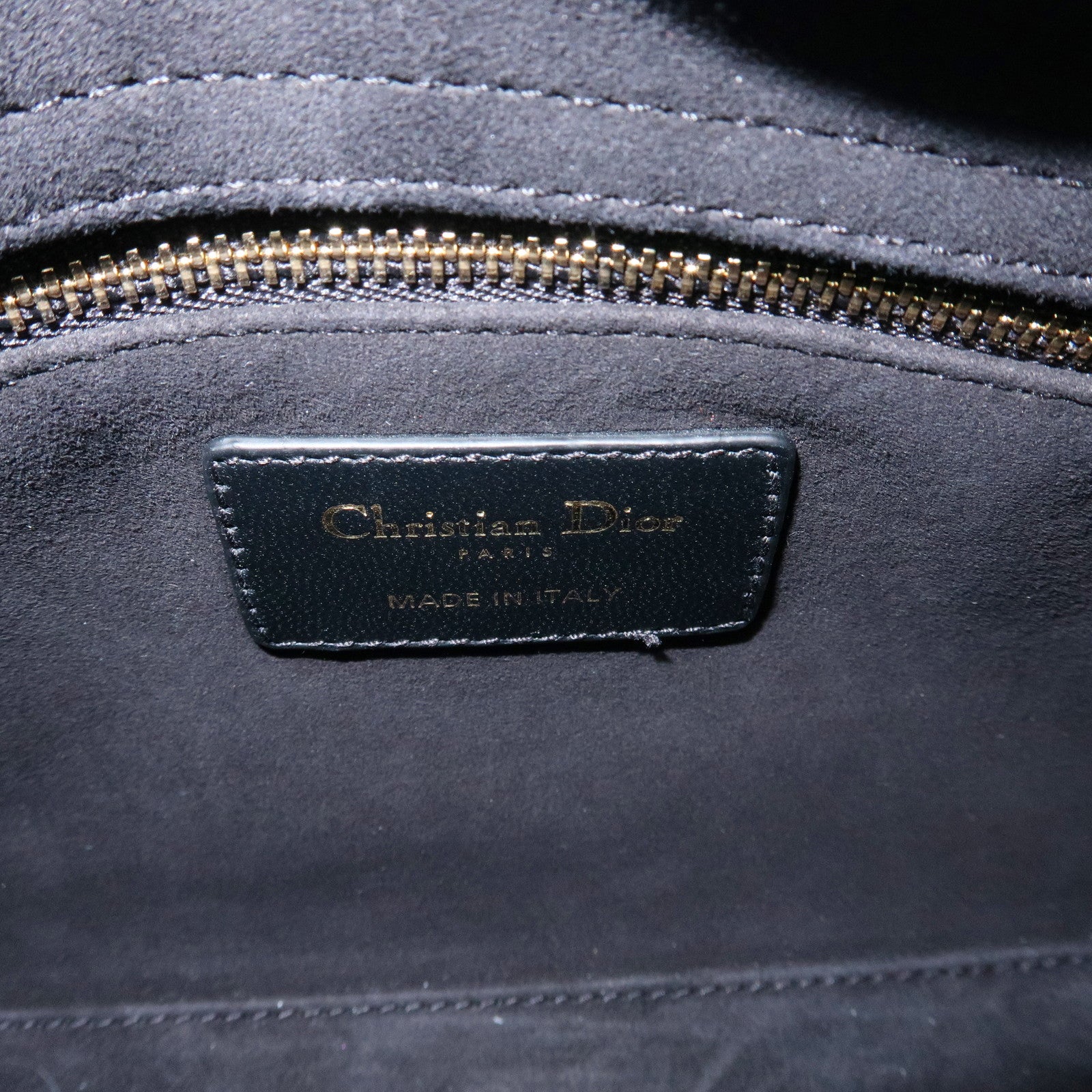Christian Dior Lady Dior My ABCDior Cannage Lamb Skin 2Way Bag