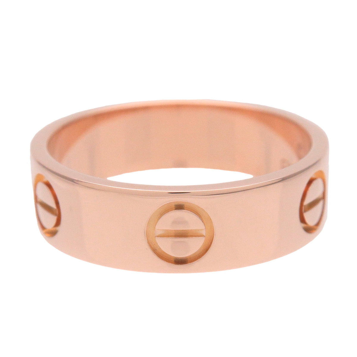 Cartier Love Ring K18 750RG Rose Gold #53 US6.5 EU53 HK14