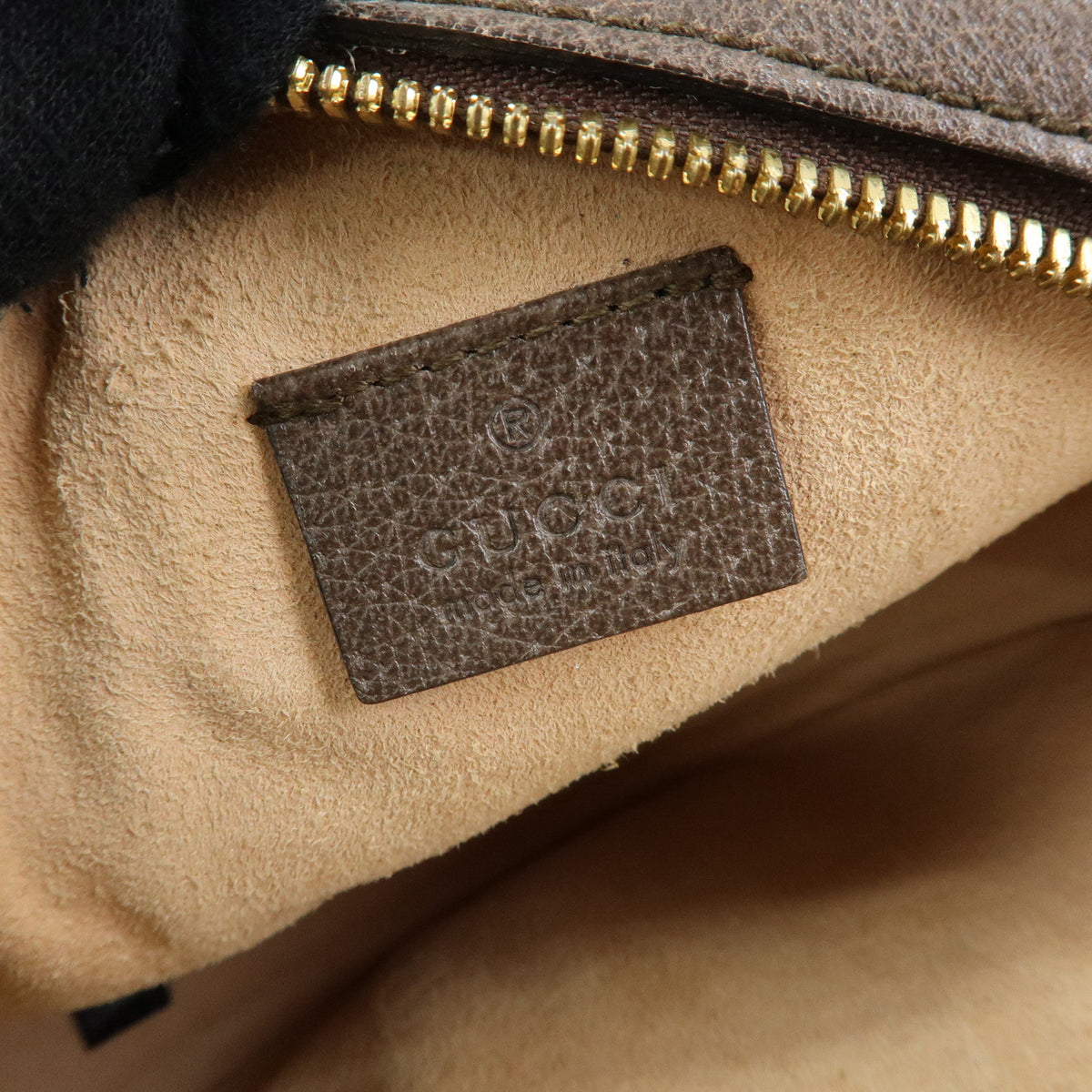 GUCCI Ophidia Sherry Double G Round Mini Chain Shoulder Bag 550618