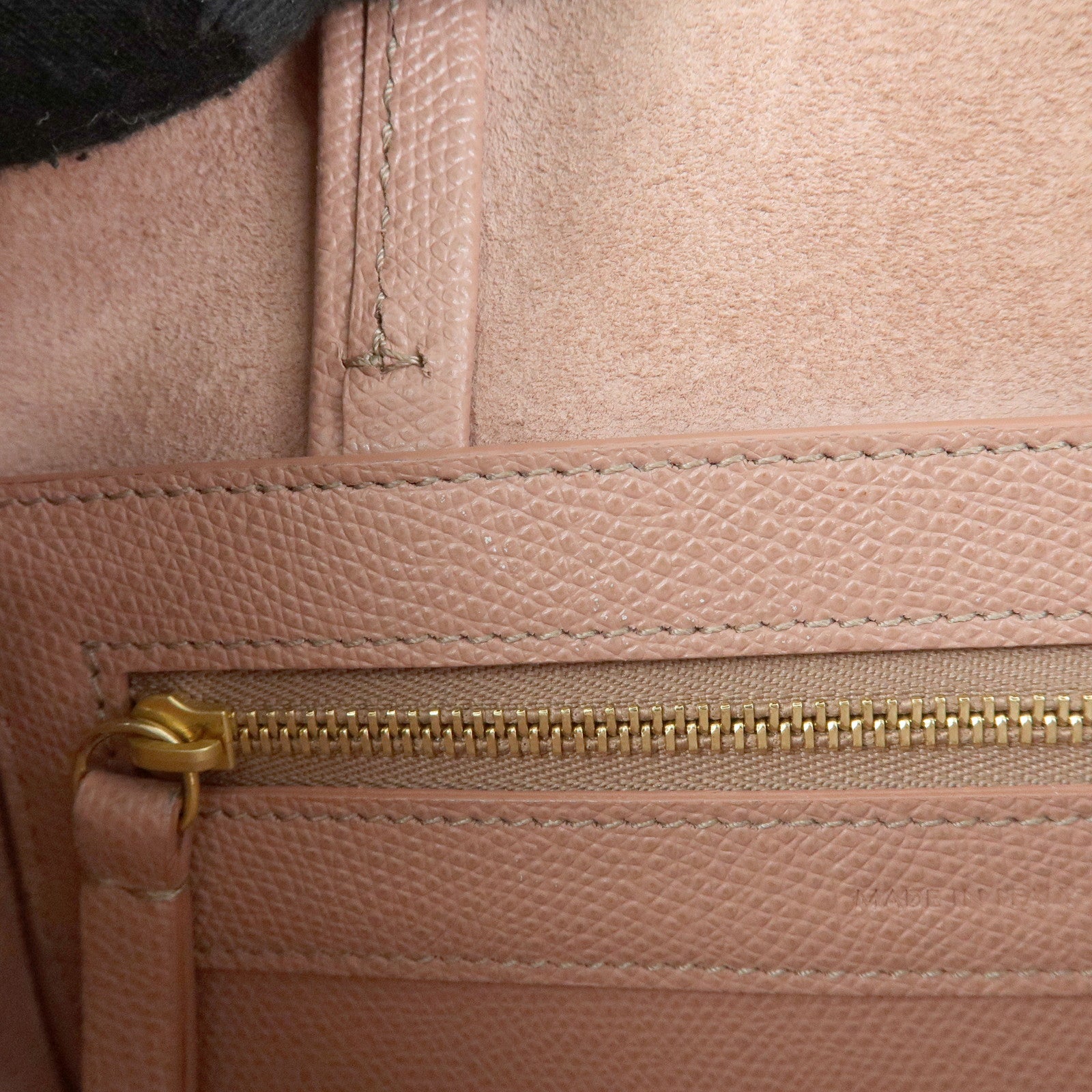 Celine Small Vertical Cabas Leather 2Way Bag Hand Bag Shoulder Bag Rose