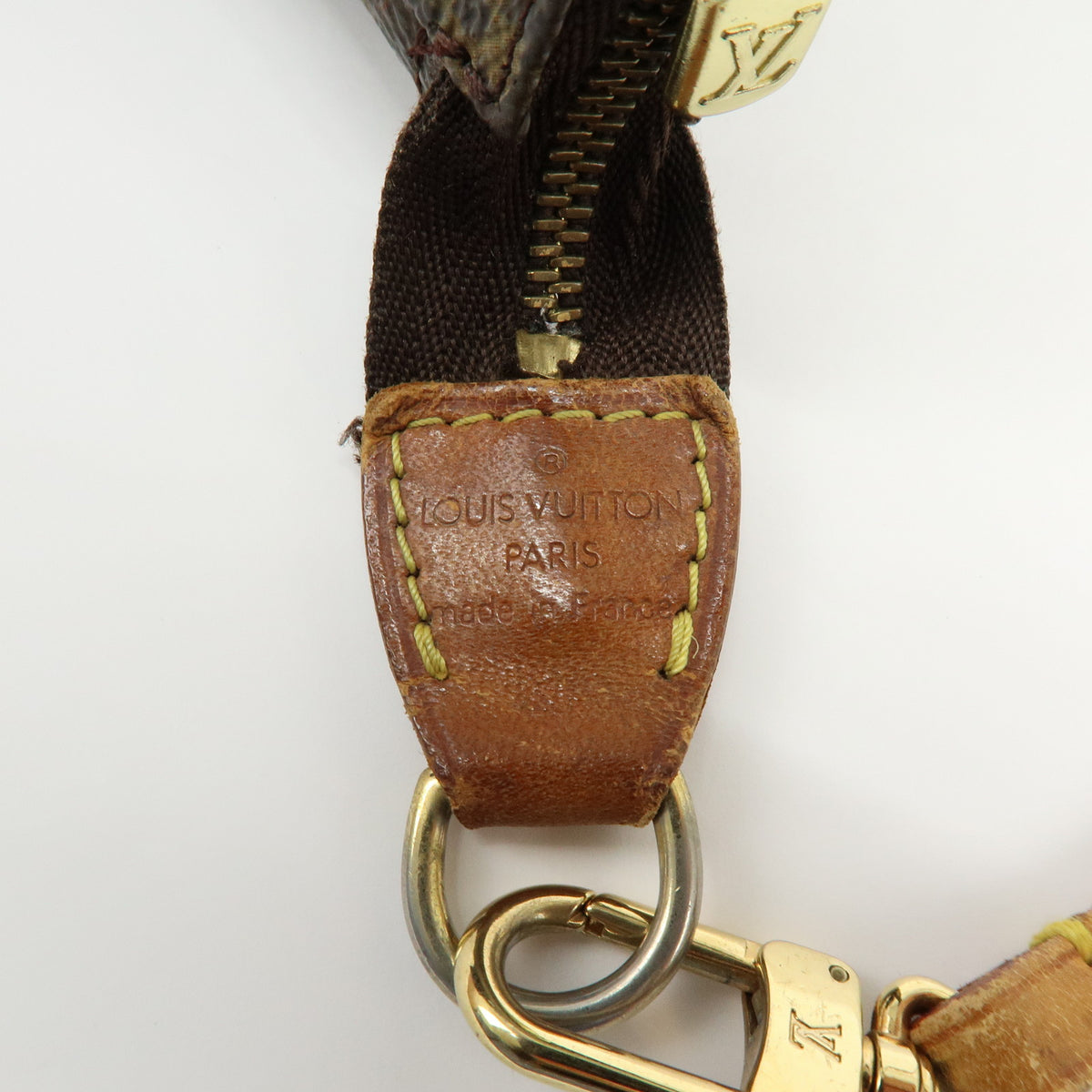 Louis Vuitton Monogram Pochette Accessoires Pouch Hand Bag M51980