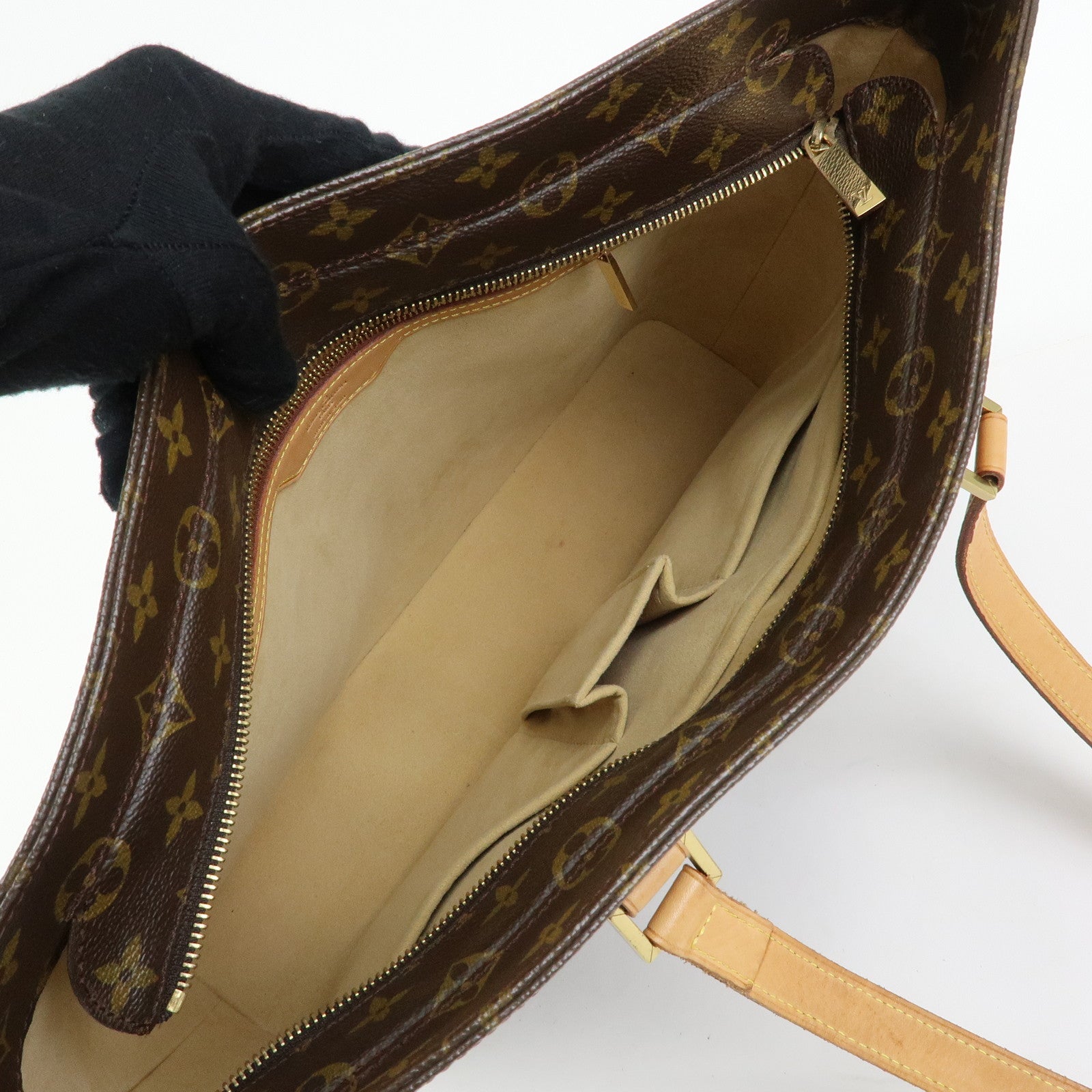 Louis Vuitton Monogram Luco Tote Bag Shoulder Bag Brown M51155