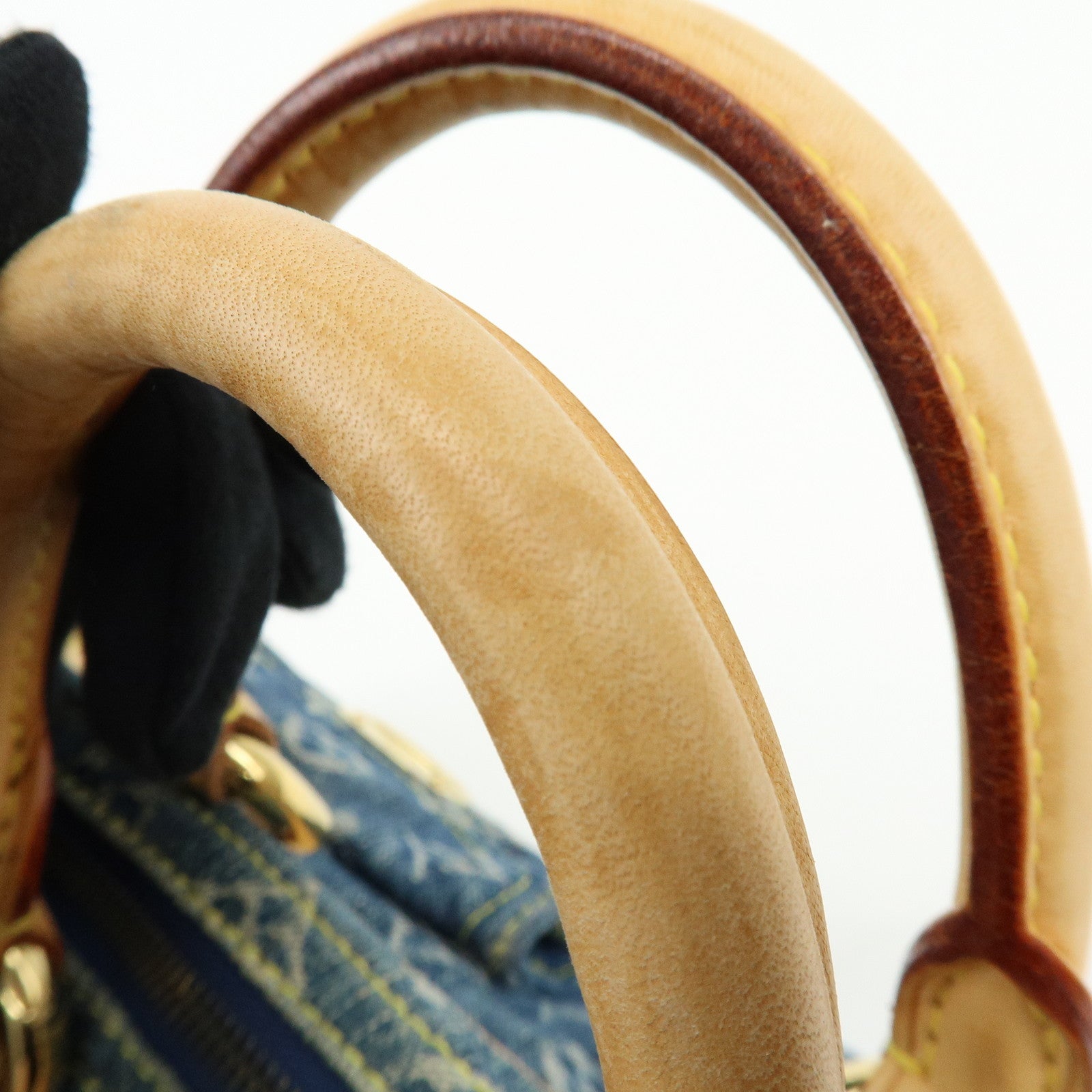 Louis Vuitton Monogram Denim Neo Speedy Boston Bag Blue M95019