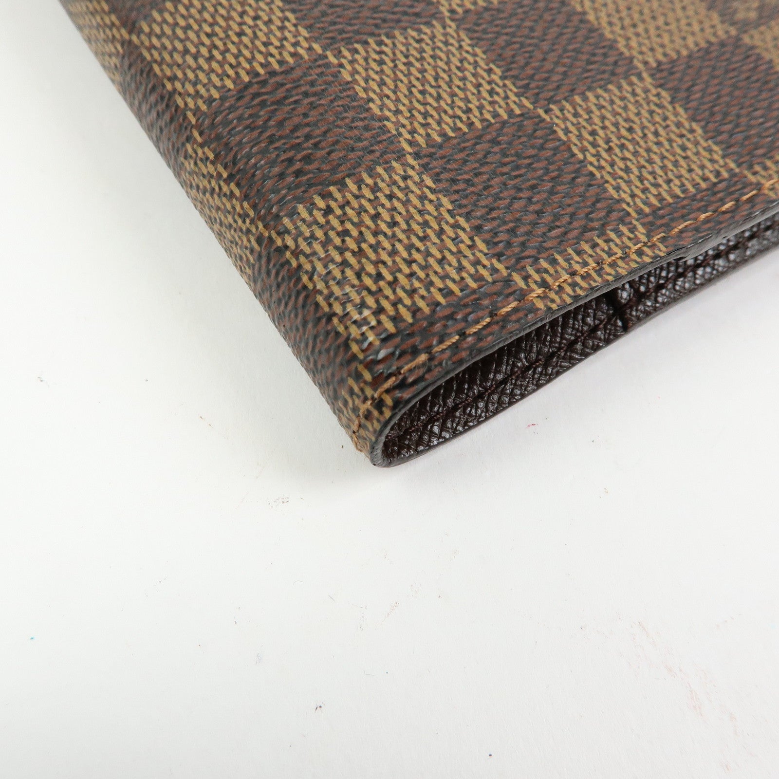 Louis Vuitton Damier Agenda PM Planner Cover Brown R20700