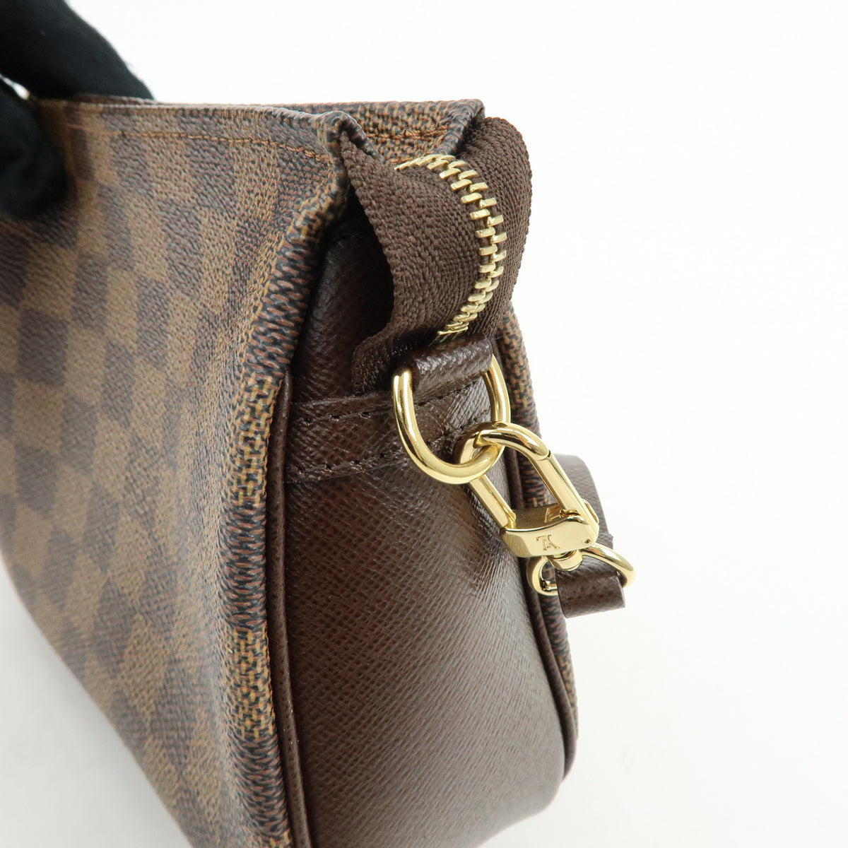 Louis Vuitton Damier Trousse Makeup Accessory Pouch Hand Bag N51982