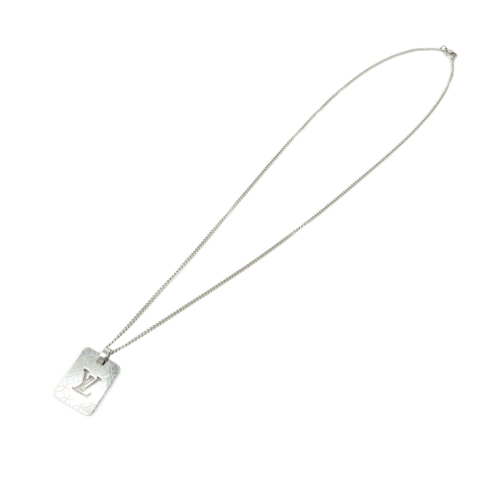 Louis Vuitton Pendentif Champs Elysees PM Metal Necklace M65452