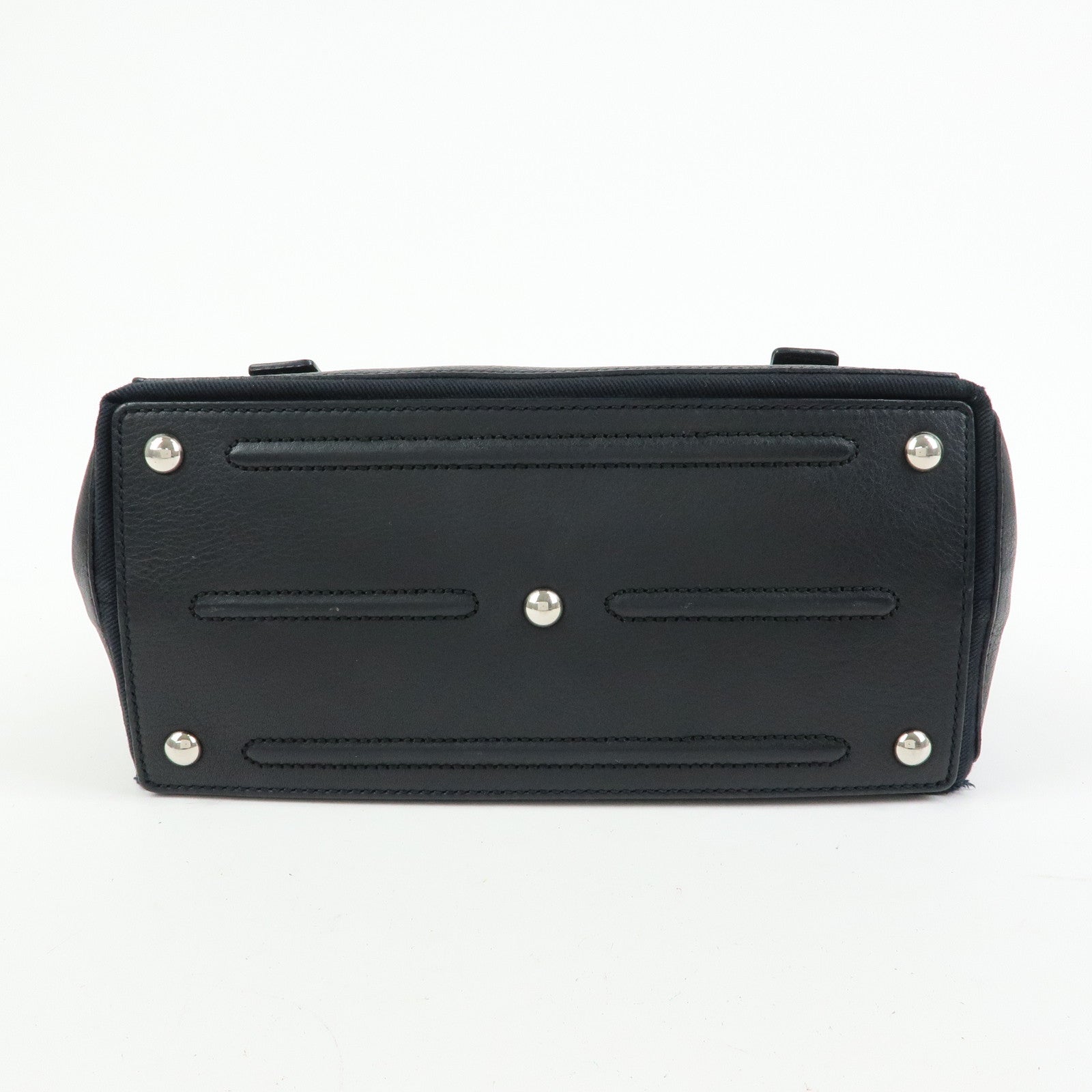 SAINT LAURENT PARIS Muse Two Leather 2Way Hand Bag Black