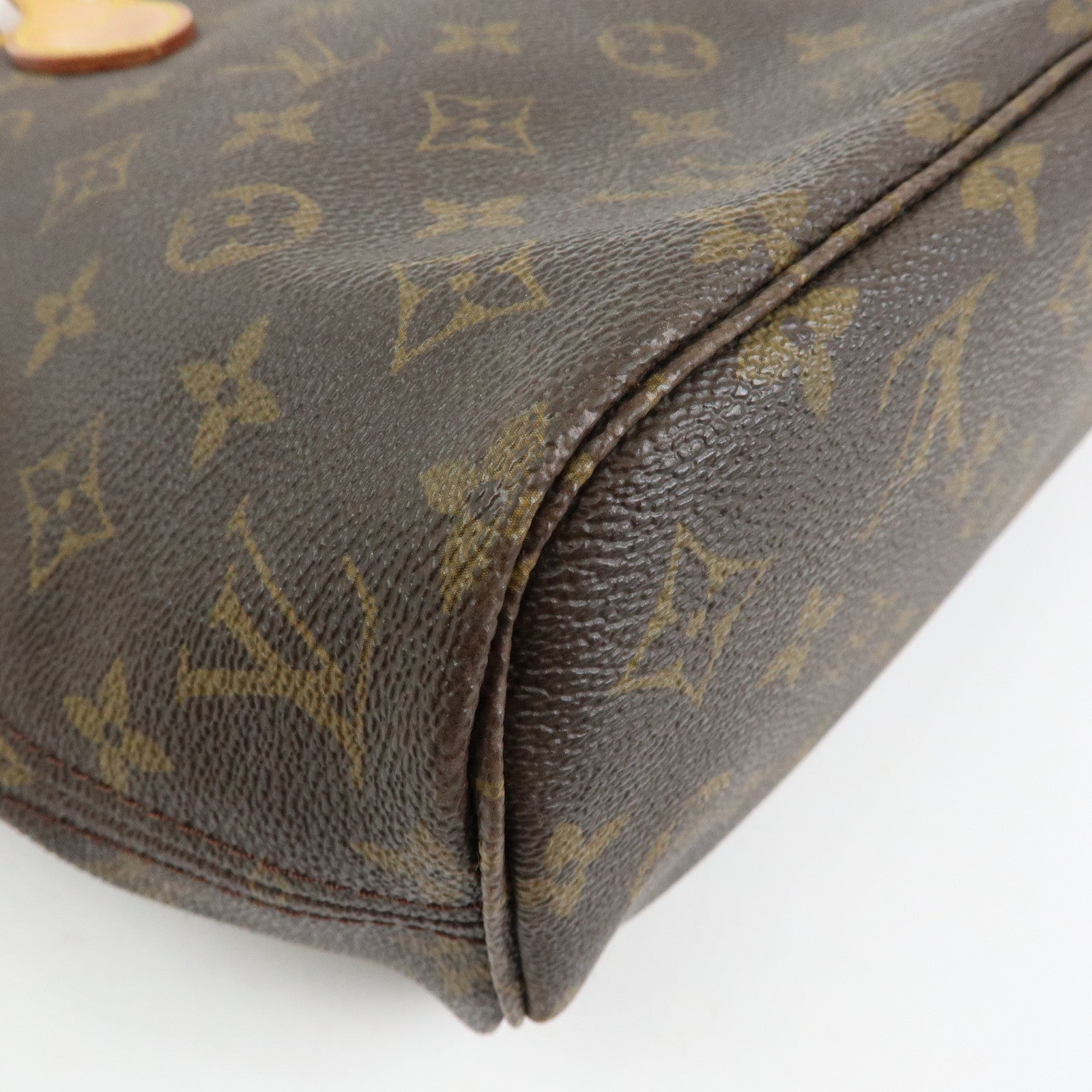 Louis Vuitton Monogram Neverfull PM Tote Bag Hand Bag Brown M40155