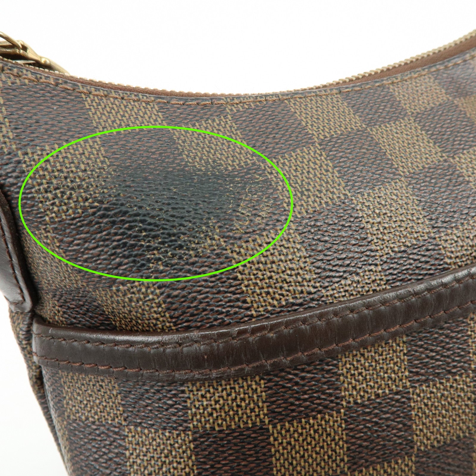 Louis Vuitton Damier Bloomsbury PM Shoulder Bag Brown N42251