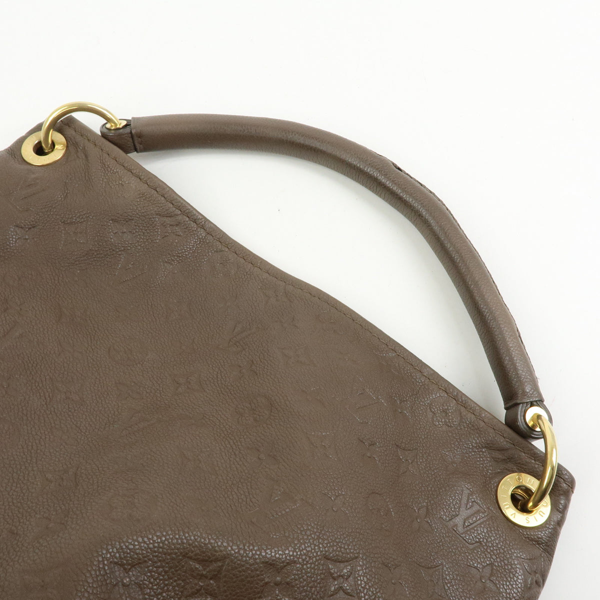 Louis Vuitton Monogram Empreinte Artsy MM Hand Bag Terre M94171