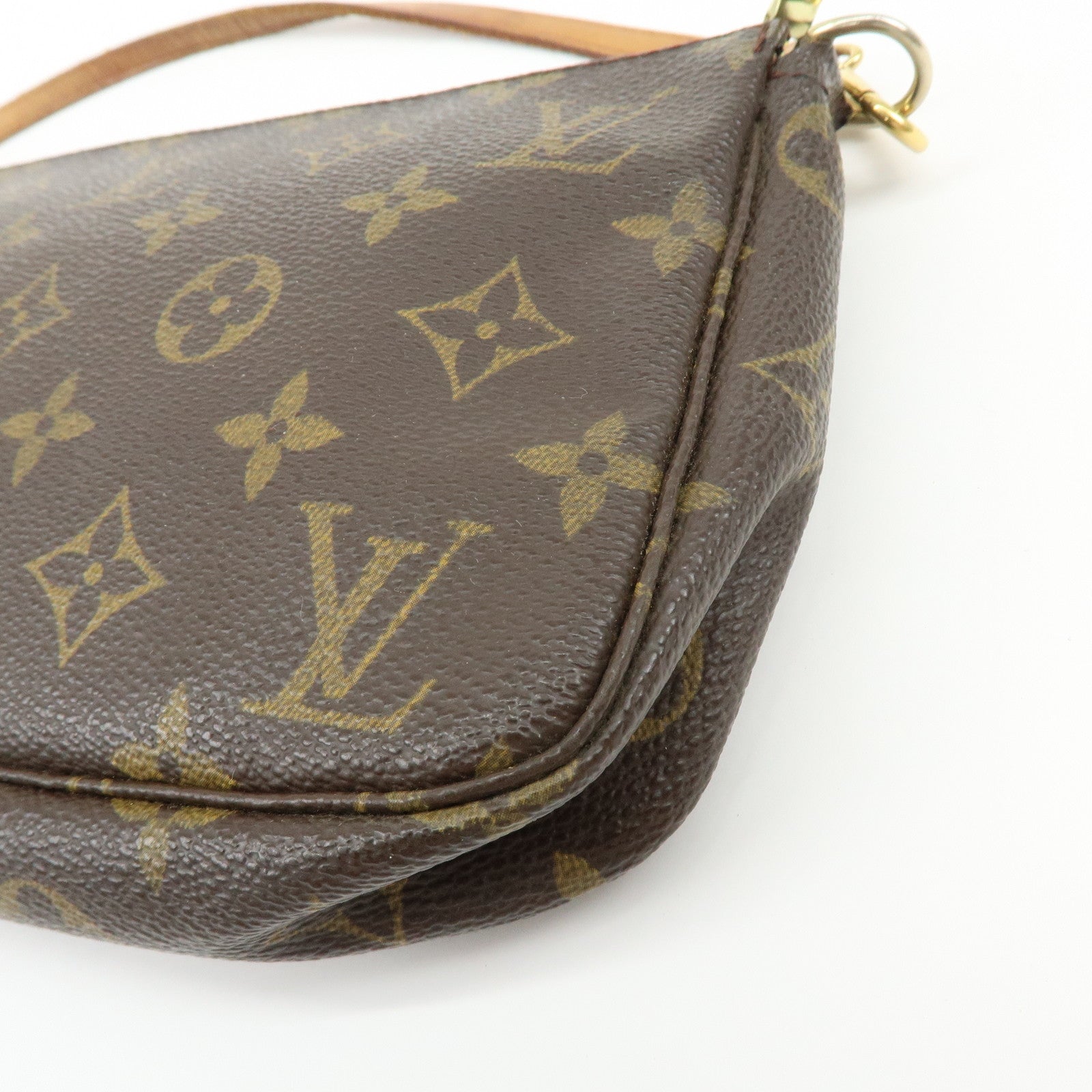 Louis Vuitton Monogram Pochette Accessoires Pouch Hand Bag M51980