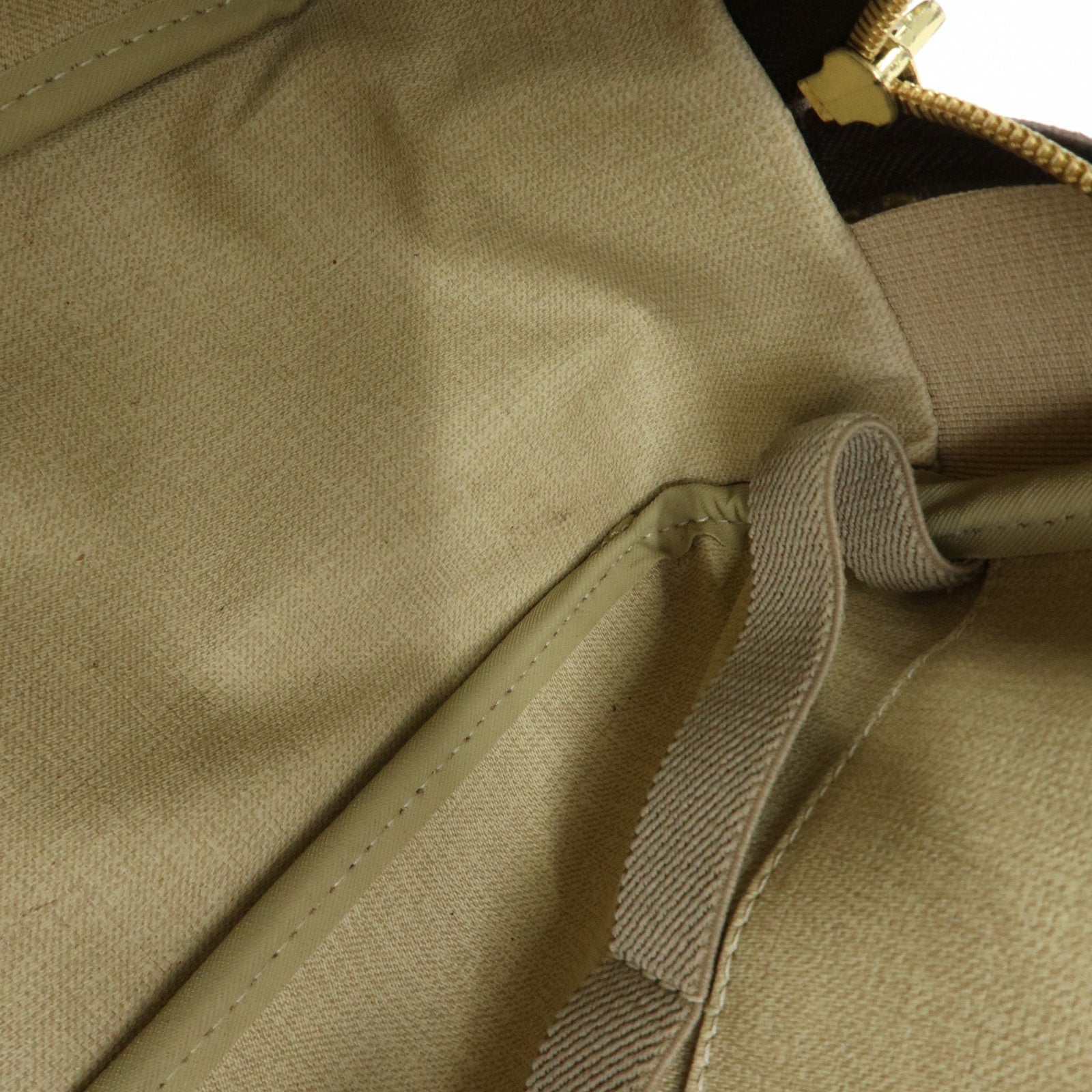 Louis Vuitton Monogram Canvas Deauville Hand Bag Brown M47270