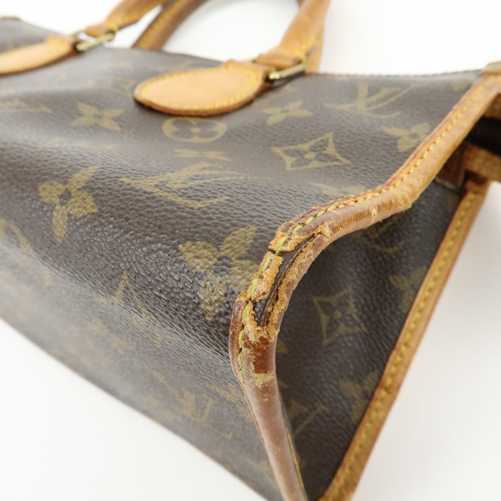 Louis Vuitton Monogram Popincourt Hand Bag Brown M40009
