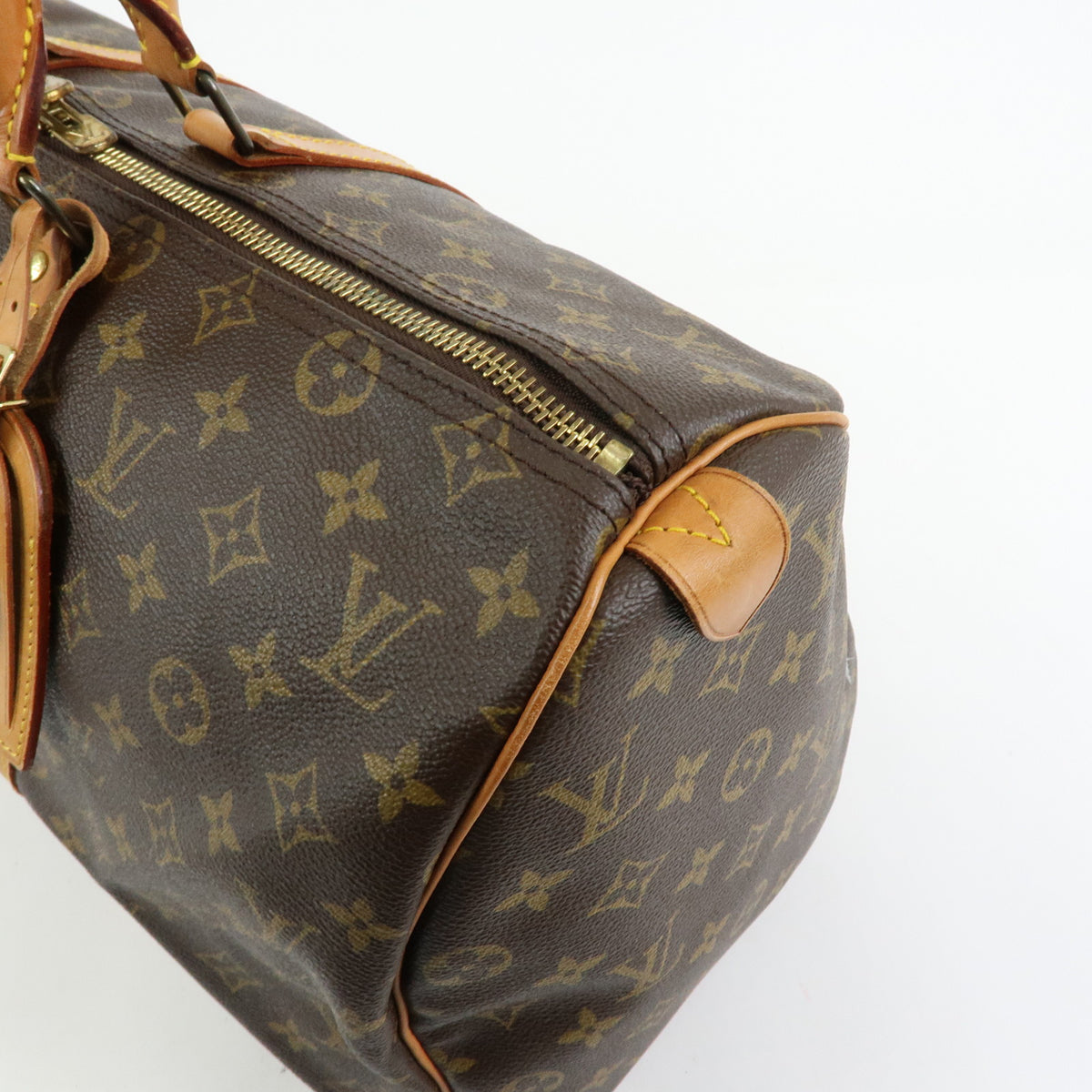 Louis Vuitton Monogram Keep All 45 Boston Bag Brown M41428