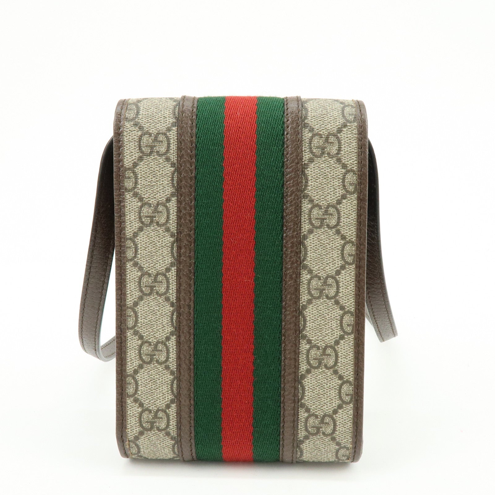 GUCCI Ophidia Sherry Double G GG Supreme Mini Shoulder Bag 625757
