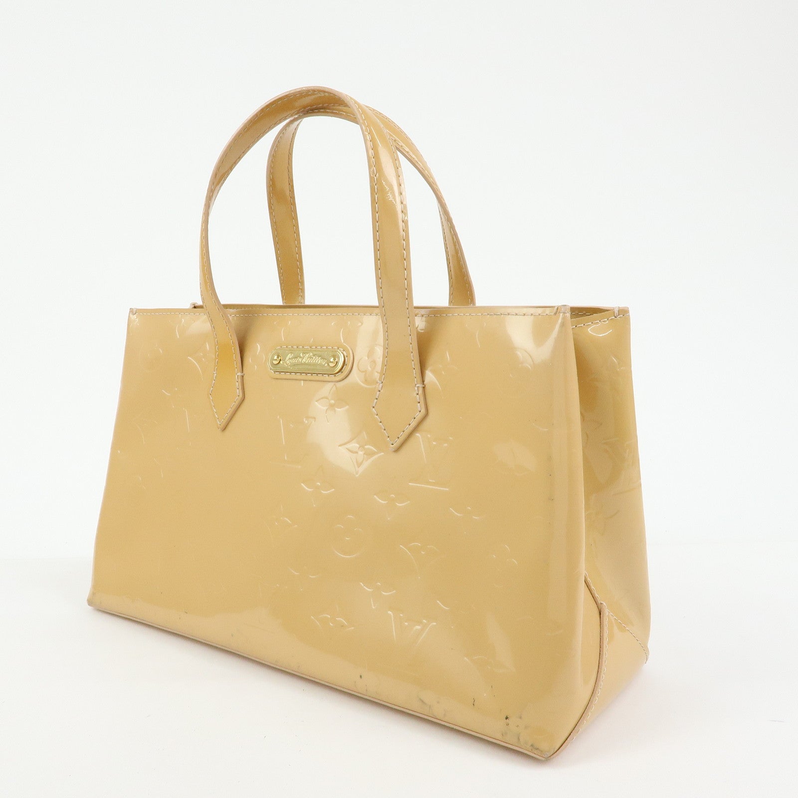 Louis Vuitton Monogram Vernis Wilshire PM Hand Bag M91642