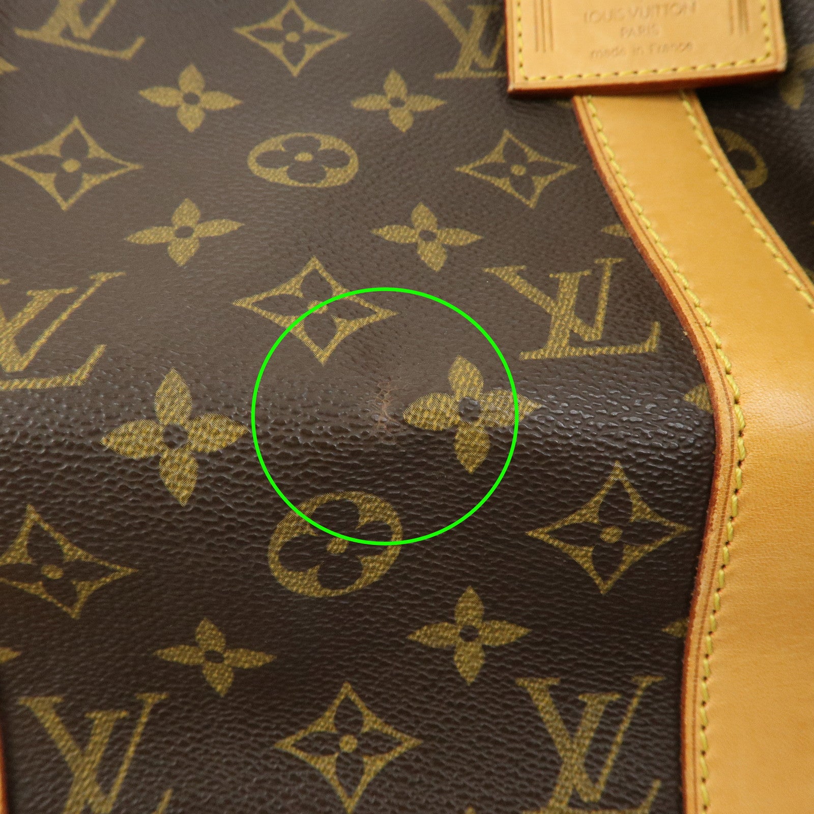 Louis Vuitton Monogram Keep All 50 Bandouliere Boston Bag Brown M41416