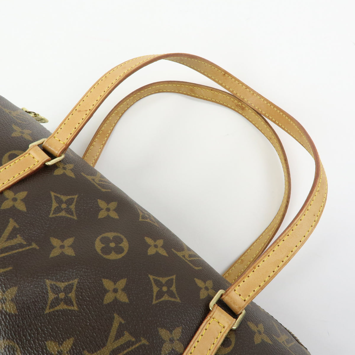 Louis Vuitton Monogram Papillon 30 Hand Bag Brown M51385