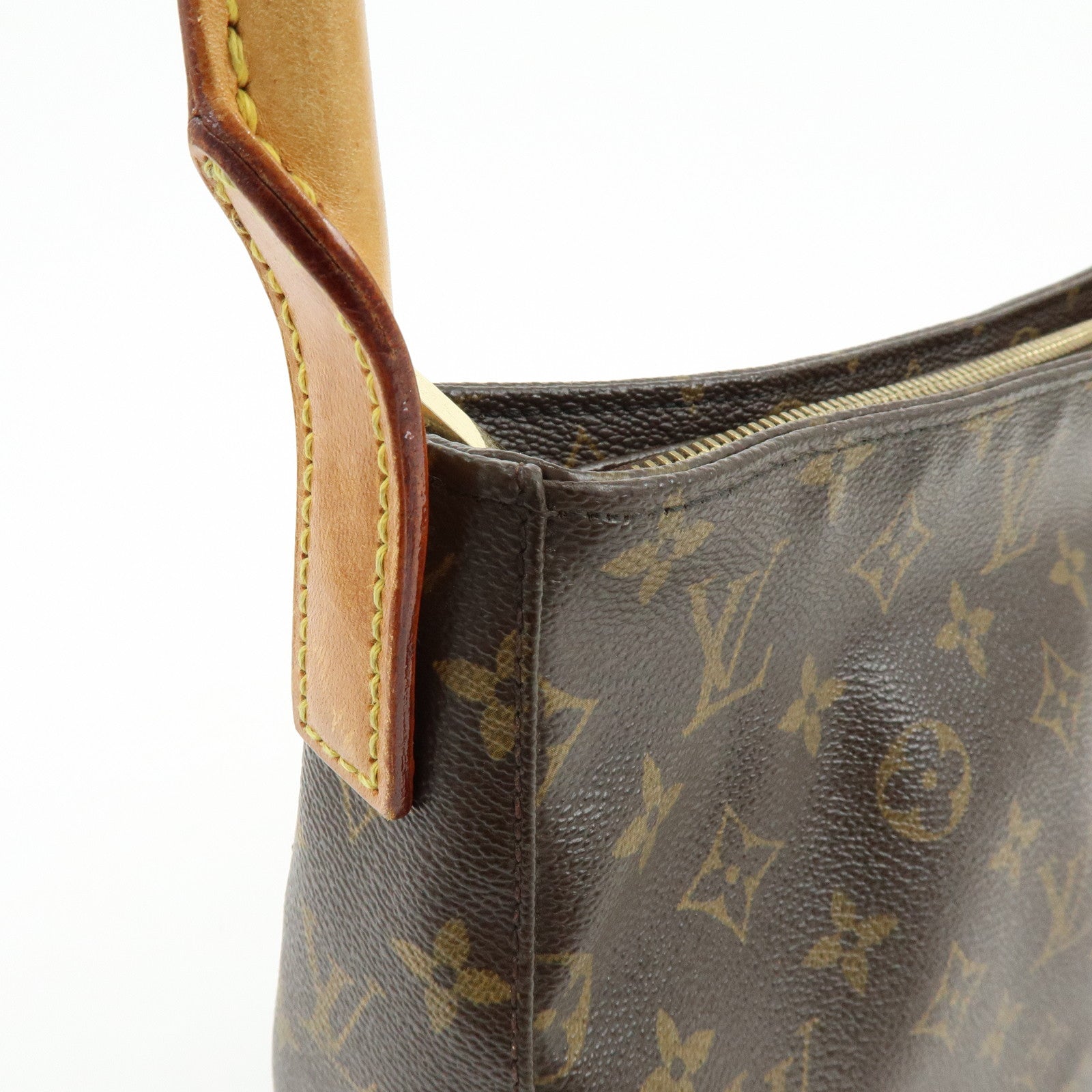 Louis Vuitton Monogram Looping MM Shoulder Bag Hand Bag M51146