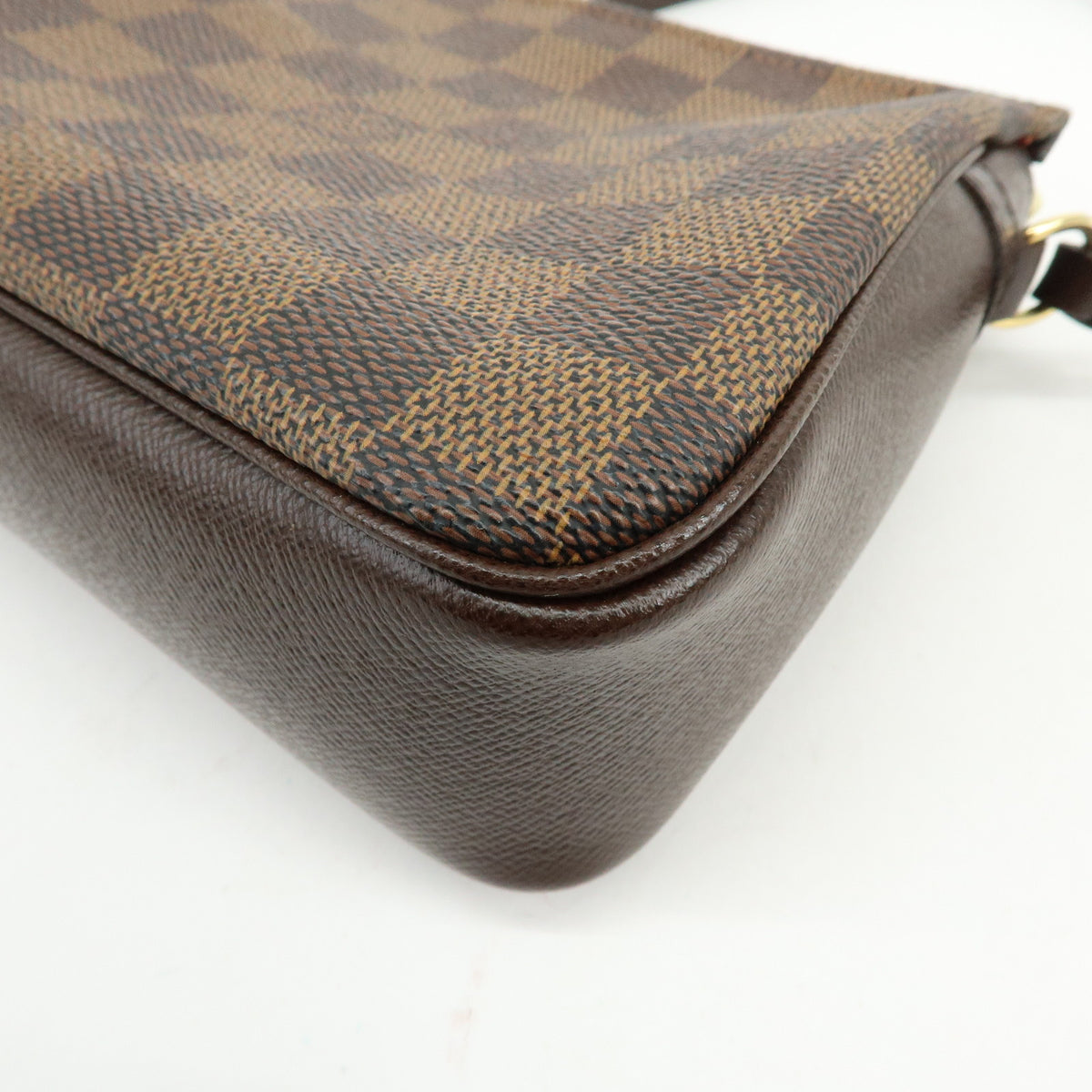 Louis Vuitton Damier Trousse Makeup Accessory Pouch Hand Bag N51982